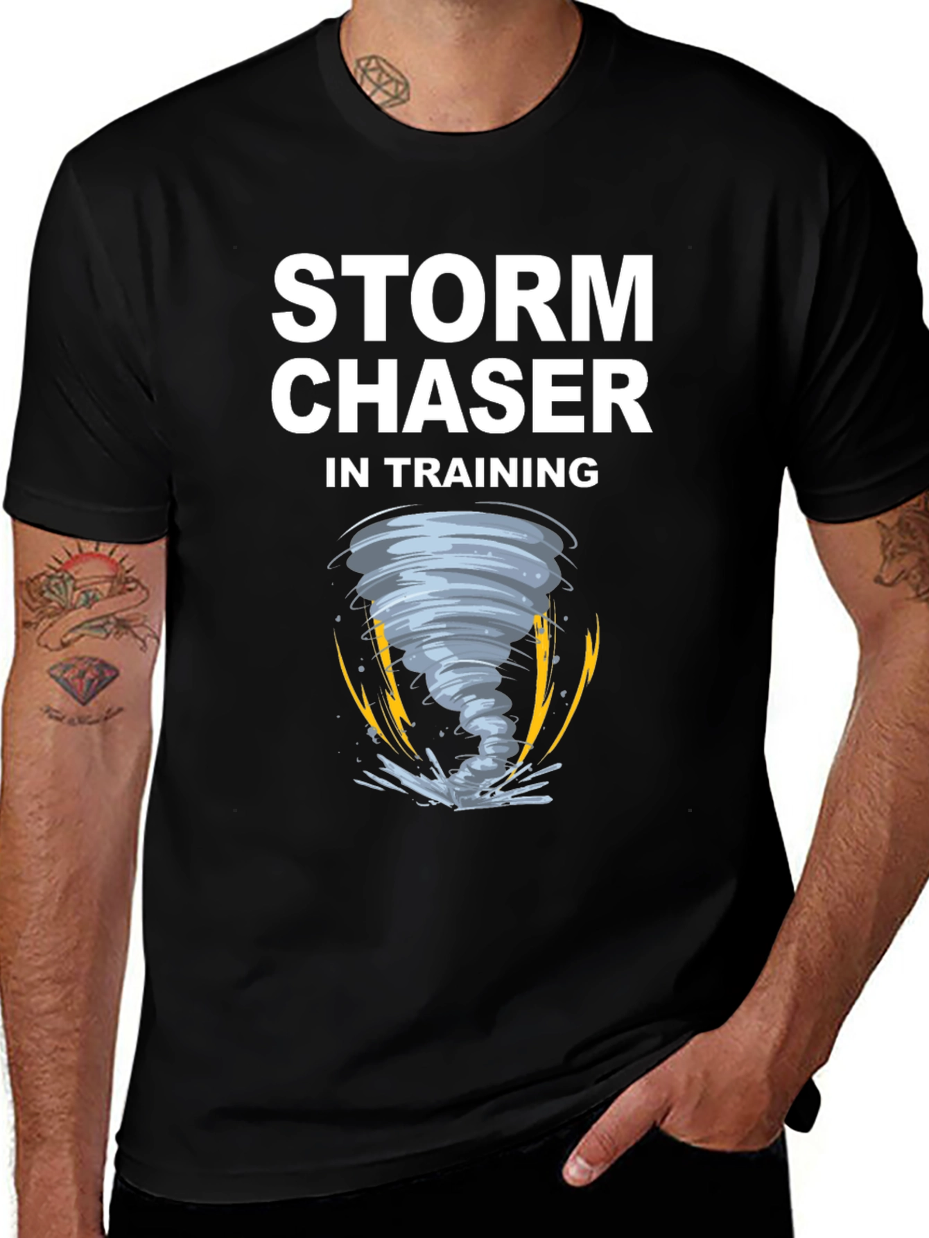 Variant 25 of Storm Chaser in Training Graphic Tee