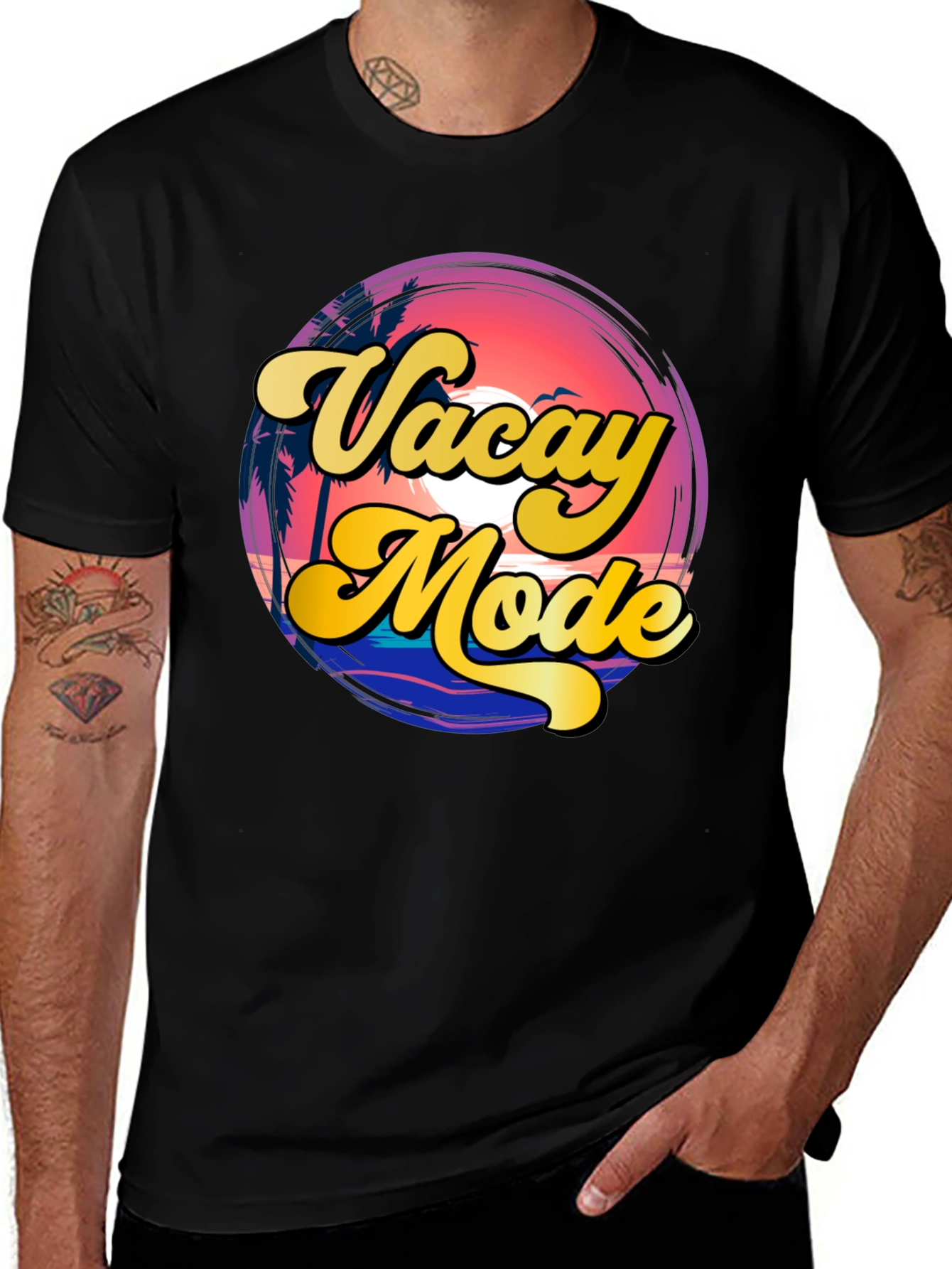 Variant 7 of Vacay Mode Graphic Tee