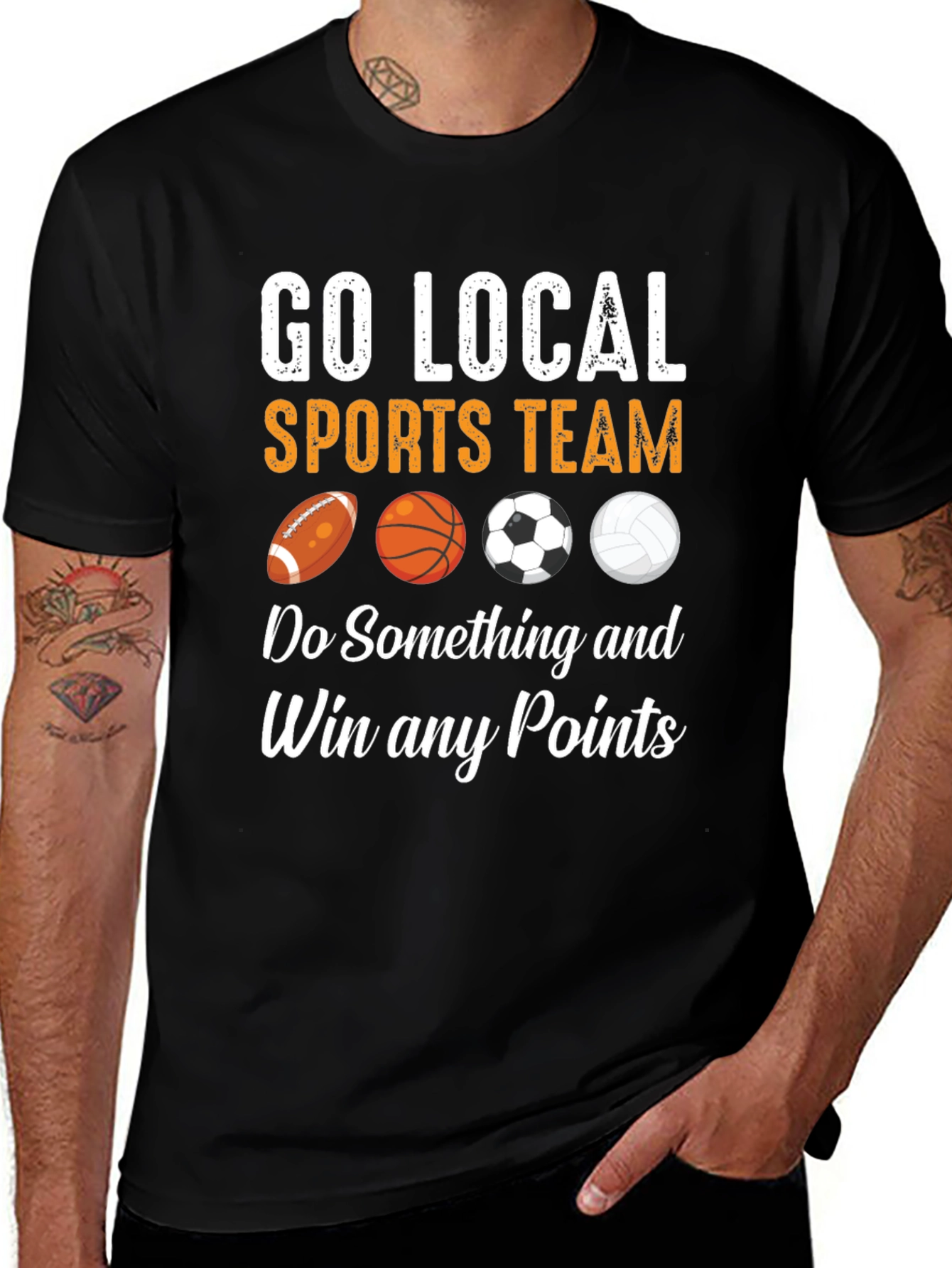 Go Local Sports Team Graphic Tee