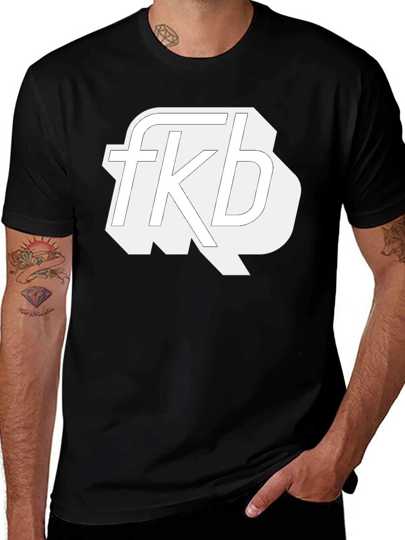 Variant 30 of FKD Graphic T-Shirt - Black
