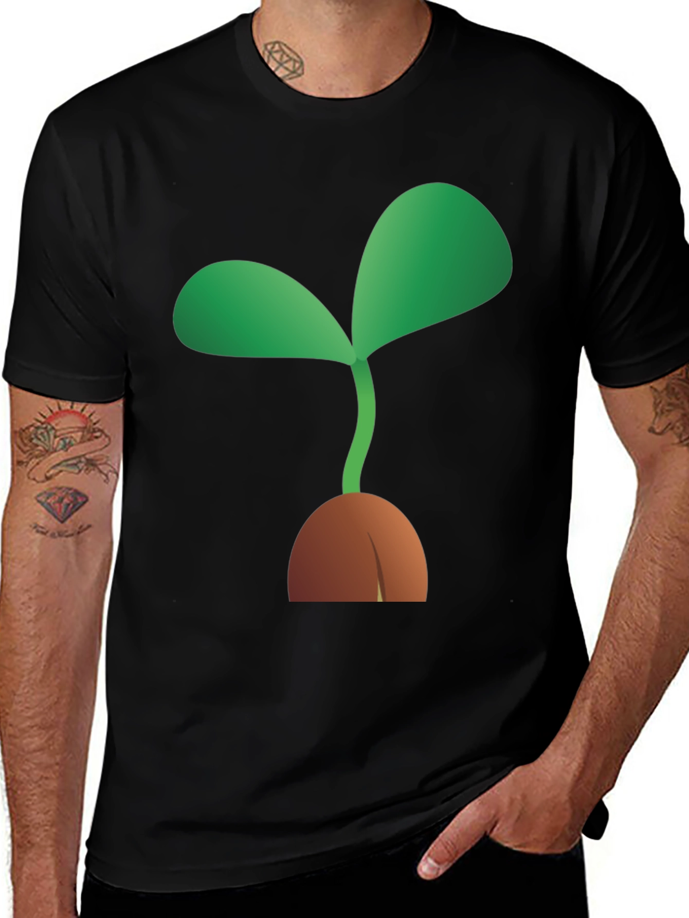 Sprout Graphic Tee - Organic Style