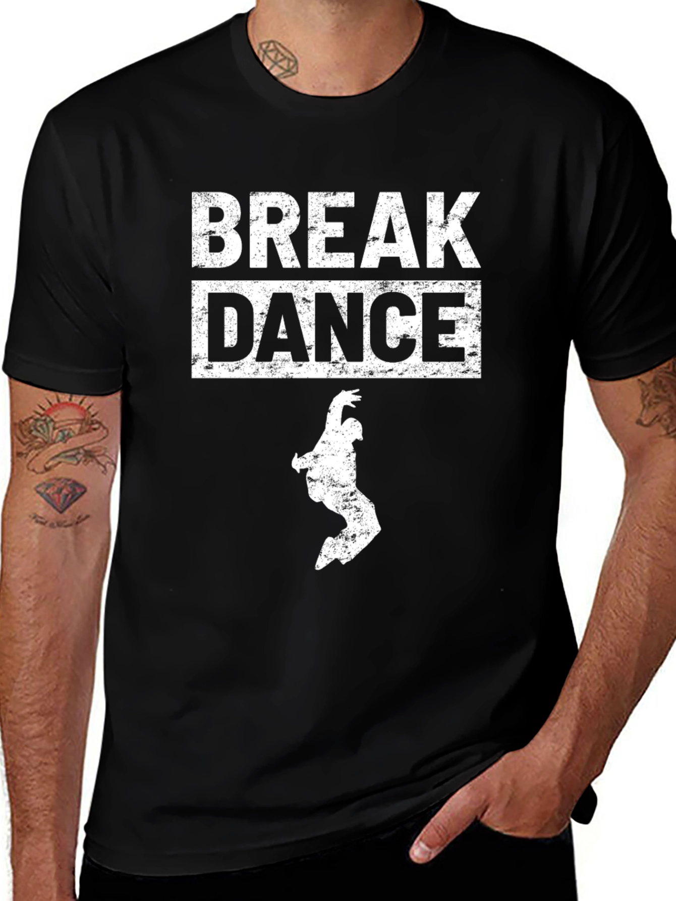 Variant 26 of Break Dance Graphic Tee - Street Style T-Shirt