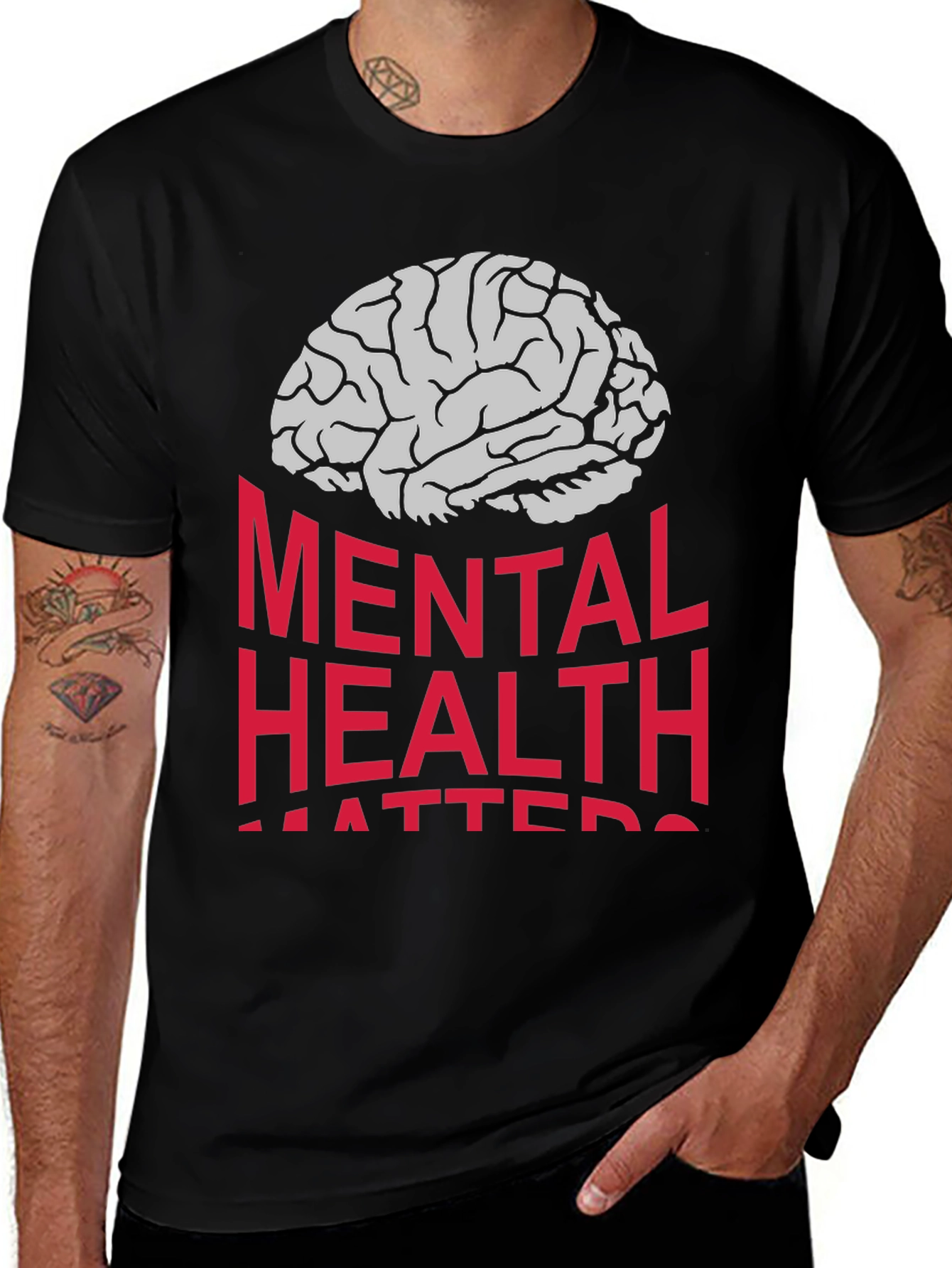 Variant 30 of Mental Health Matters Graphic T-Shirt