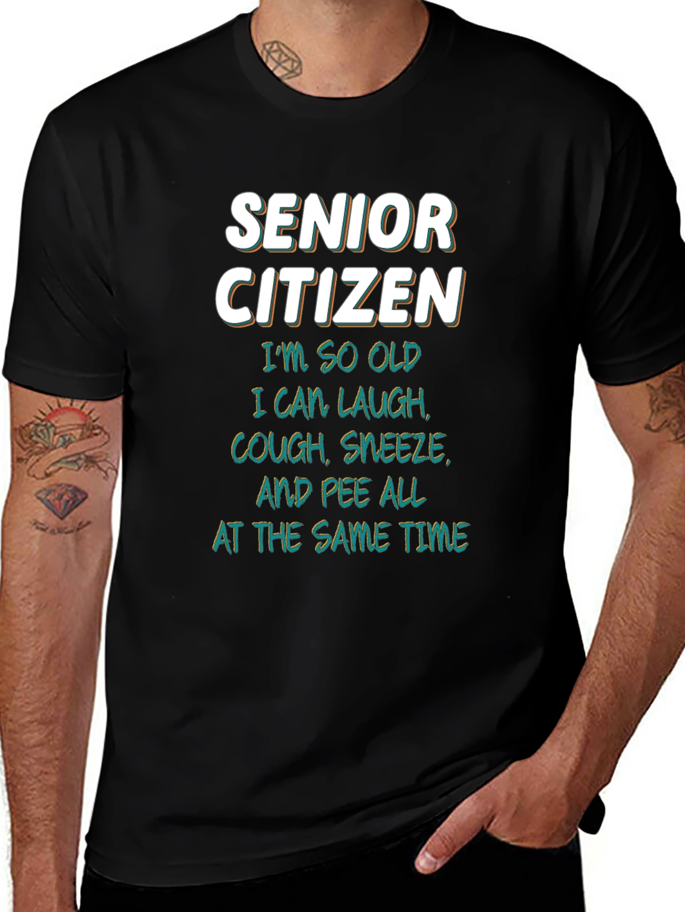 Variant 20 of Senior Citizen Funny T-Shirt
