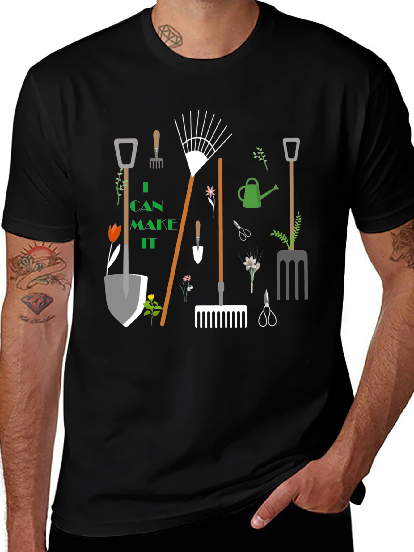 Variant 21 of Gardener's Delight T-Shirt: I Can Make It!