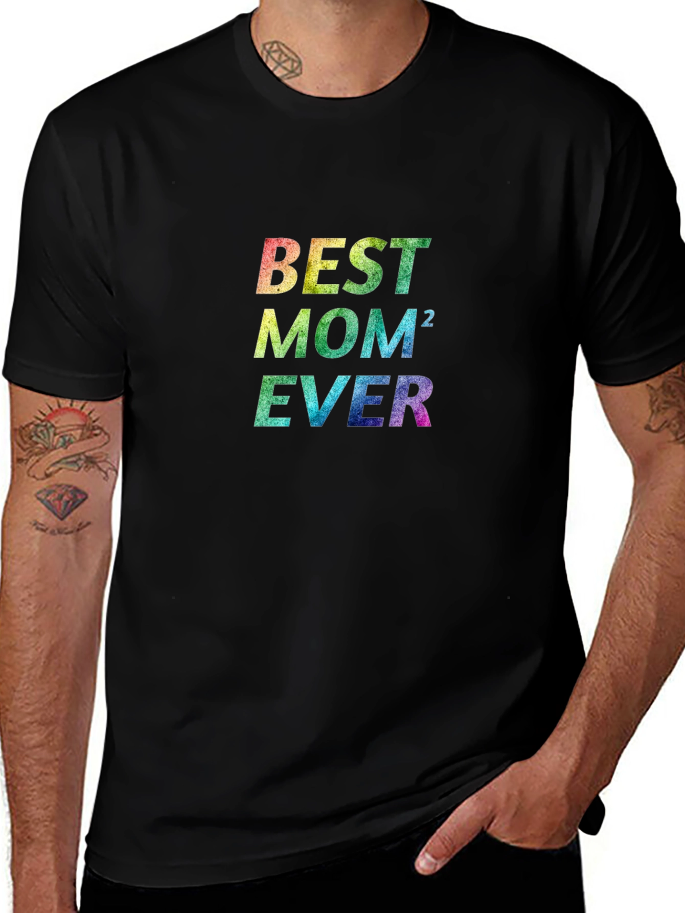Variant 10 of Best Mom Ever Graphic T-Shirt - Trendy Mother's Day Gift