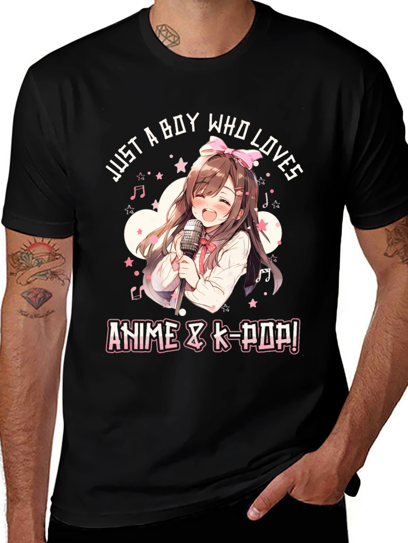 Variant 23 of Anime & K-Pop Boy T-Shirt