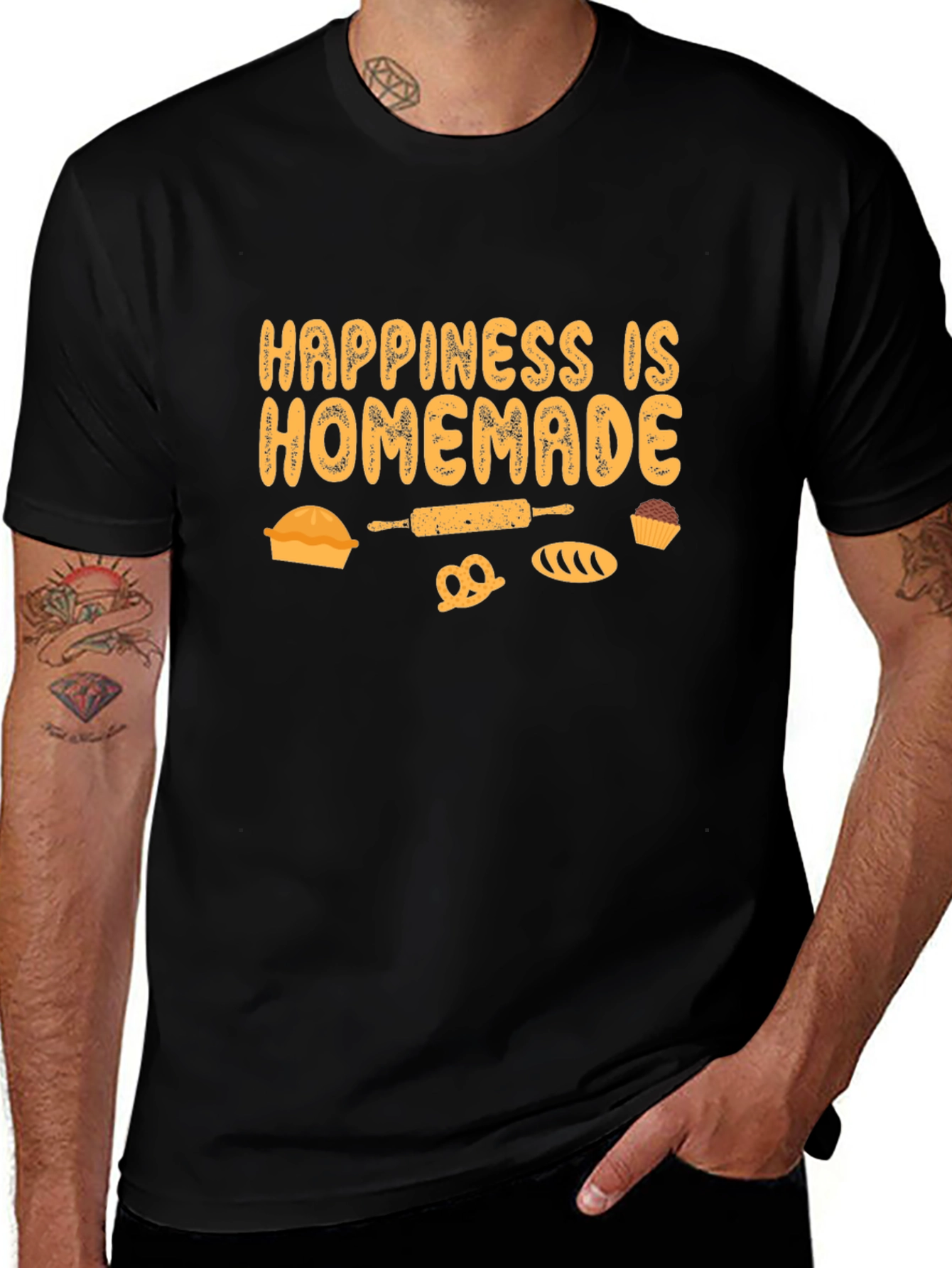 Variant 12 of Homemade Happiness T-Shirt | Baking Lover Tee