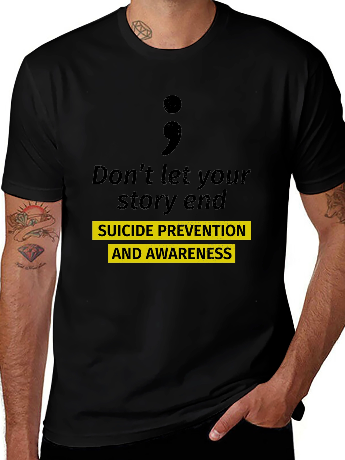 Variant 26 of Suicide Prevention Awareness T-Shirt