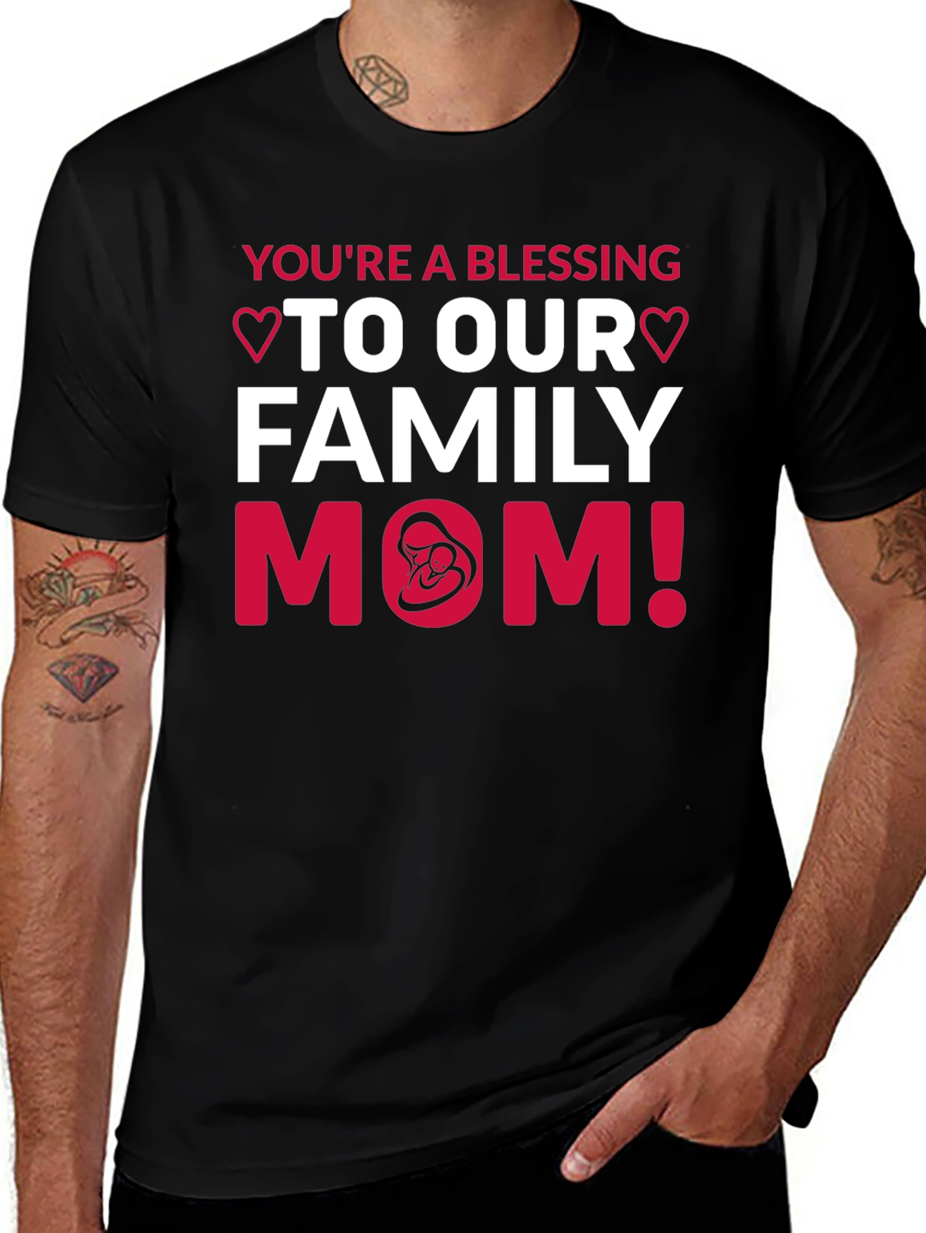 Variant 14 of You're A Blessing Mom T-Shirt