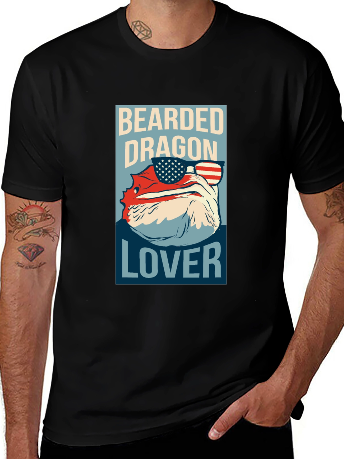 Variant 18 of Bearded Dragon Lover Graphic Tee