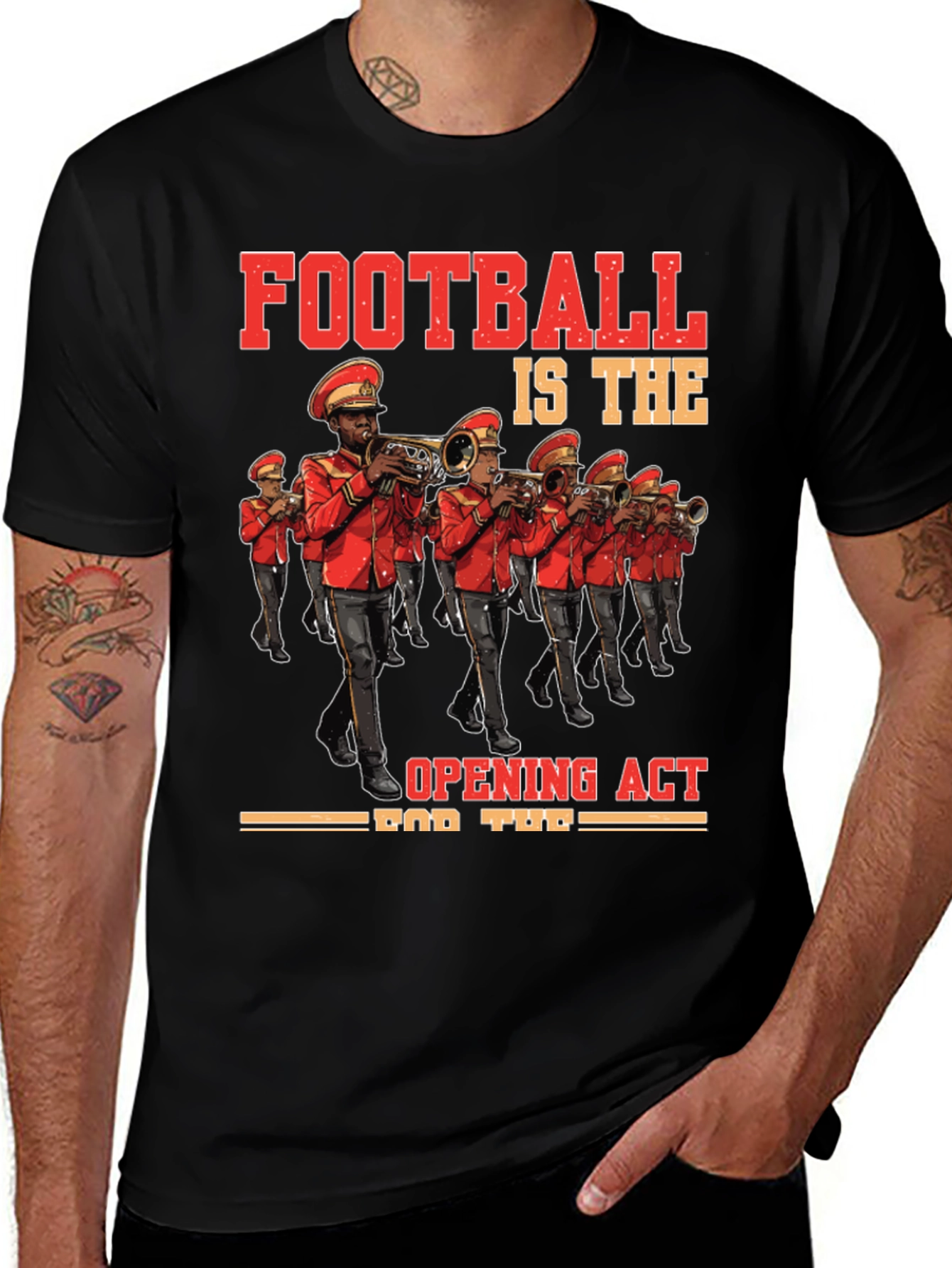 Variant 15 of Football is the Opening Act T-Shirt