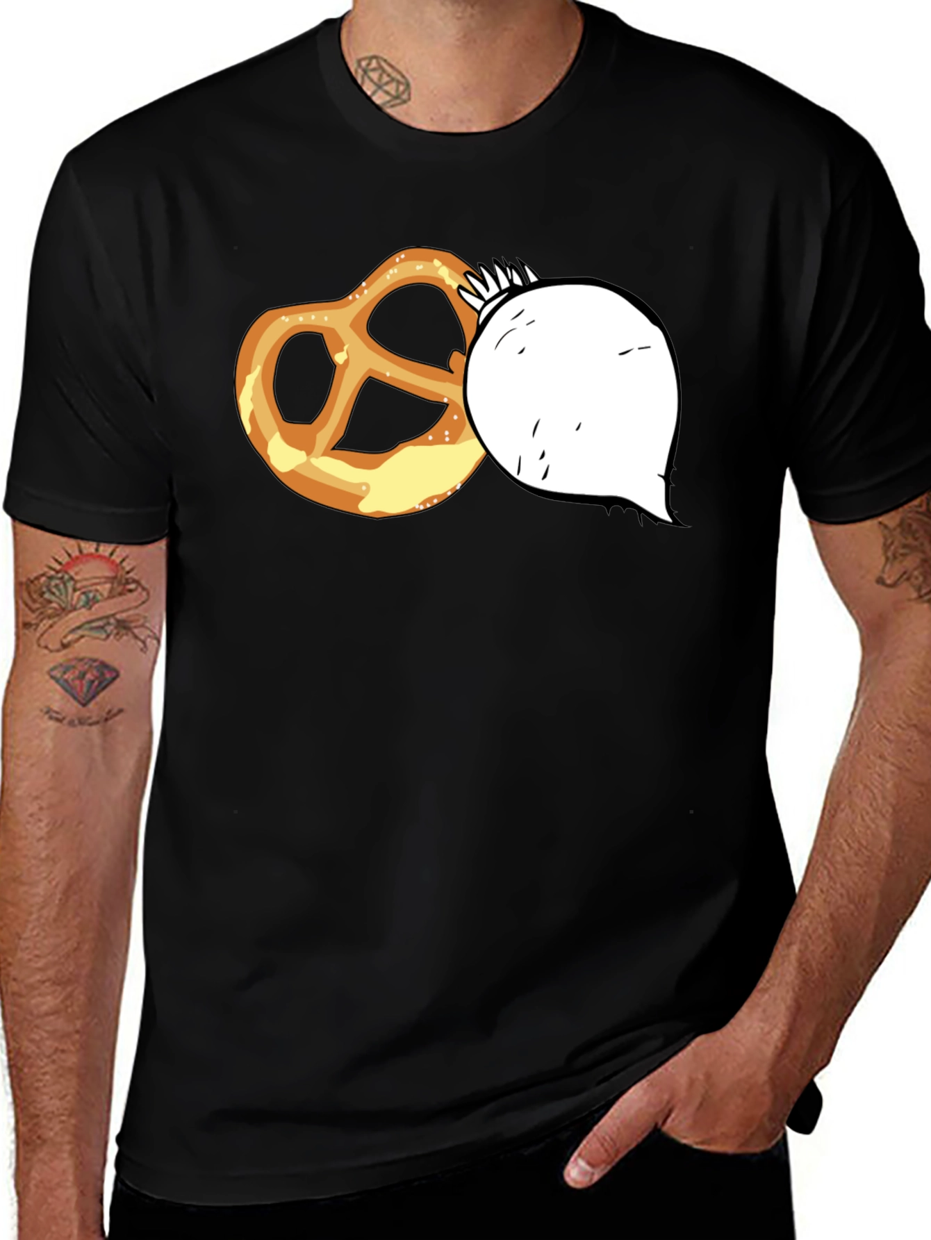 Variant 9 of Pretzel & Turnip Graphic T-Shirt