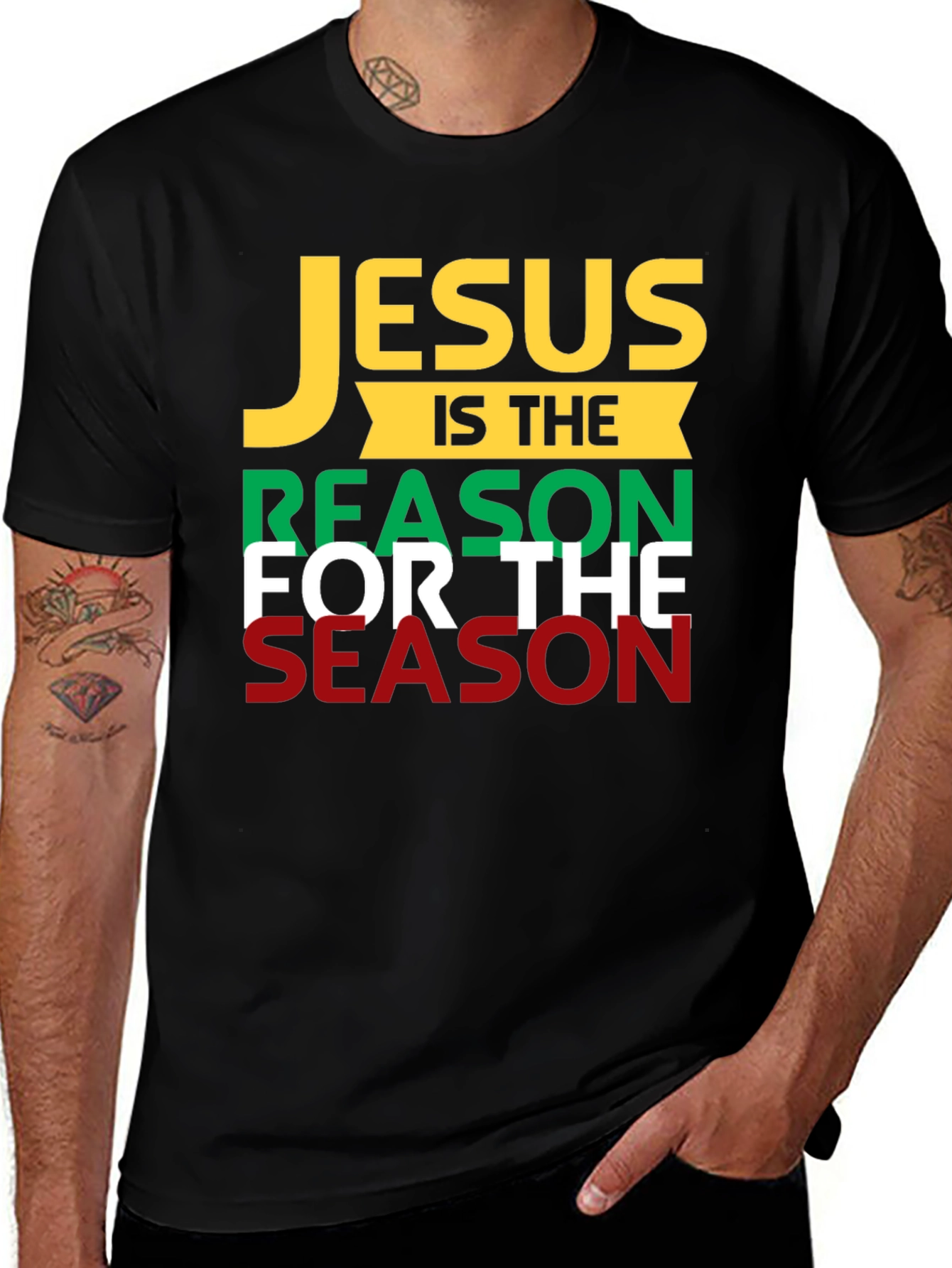 Jesus is the Reason T-Shirt - Holiday Graphic Tee