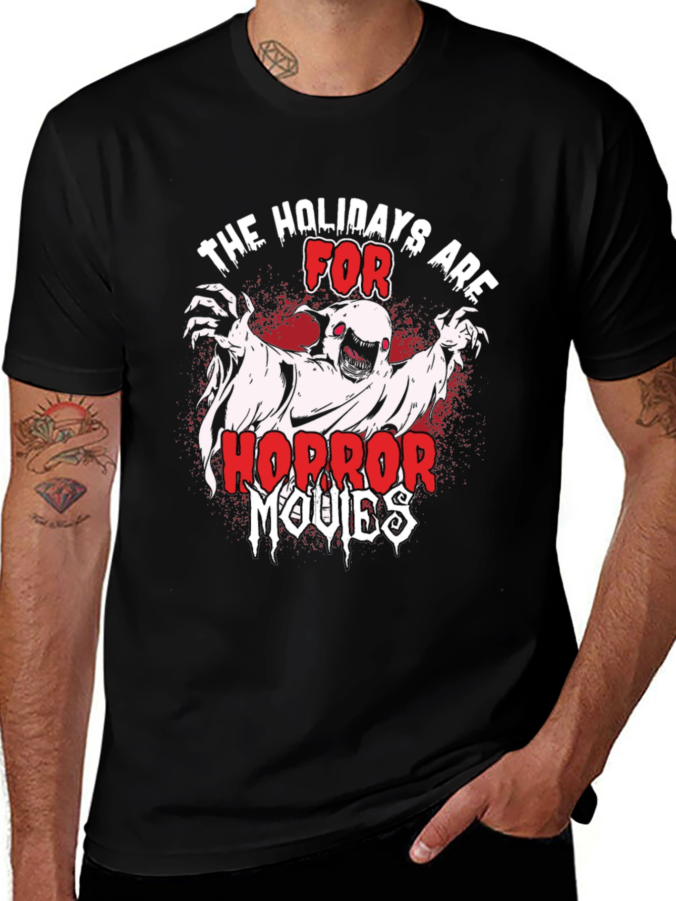 Variant 13 of Horror Movie Holiday T-Shirt
