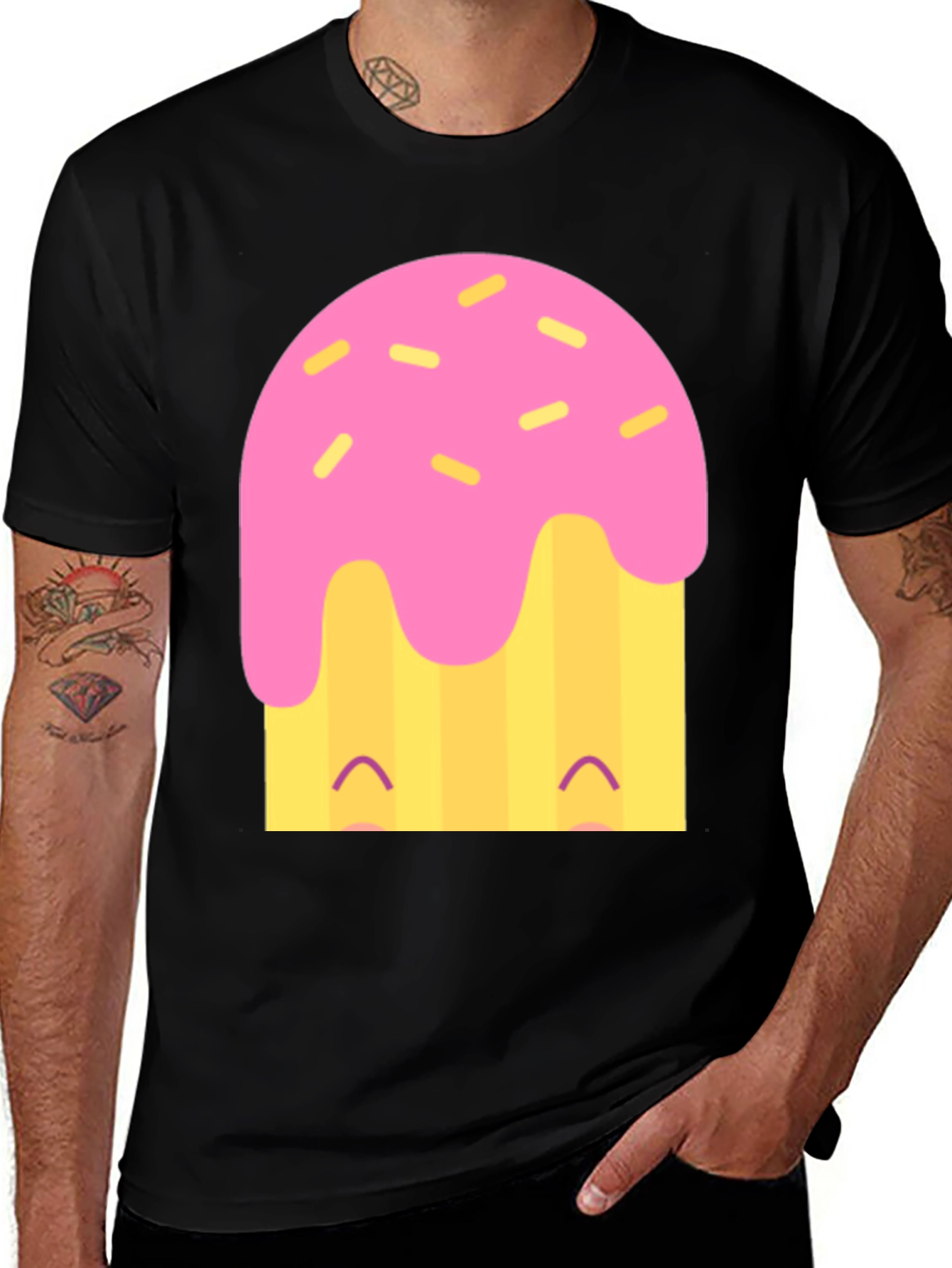 Variant 14 of Cute Cupcake T-Shirt - Kawaii Style Graphic Tee