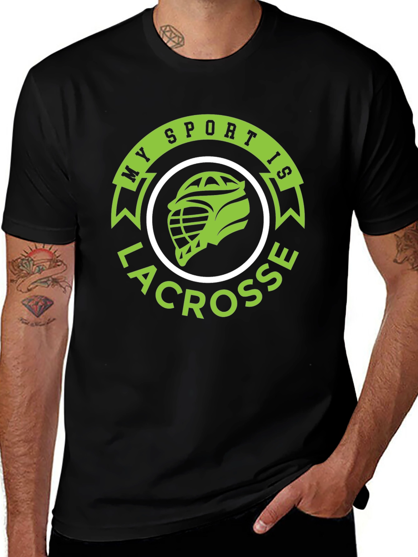 Variant 5 of Lacrosse Sport T-Shirt