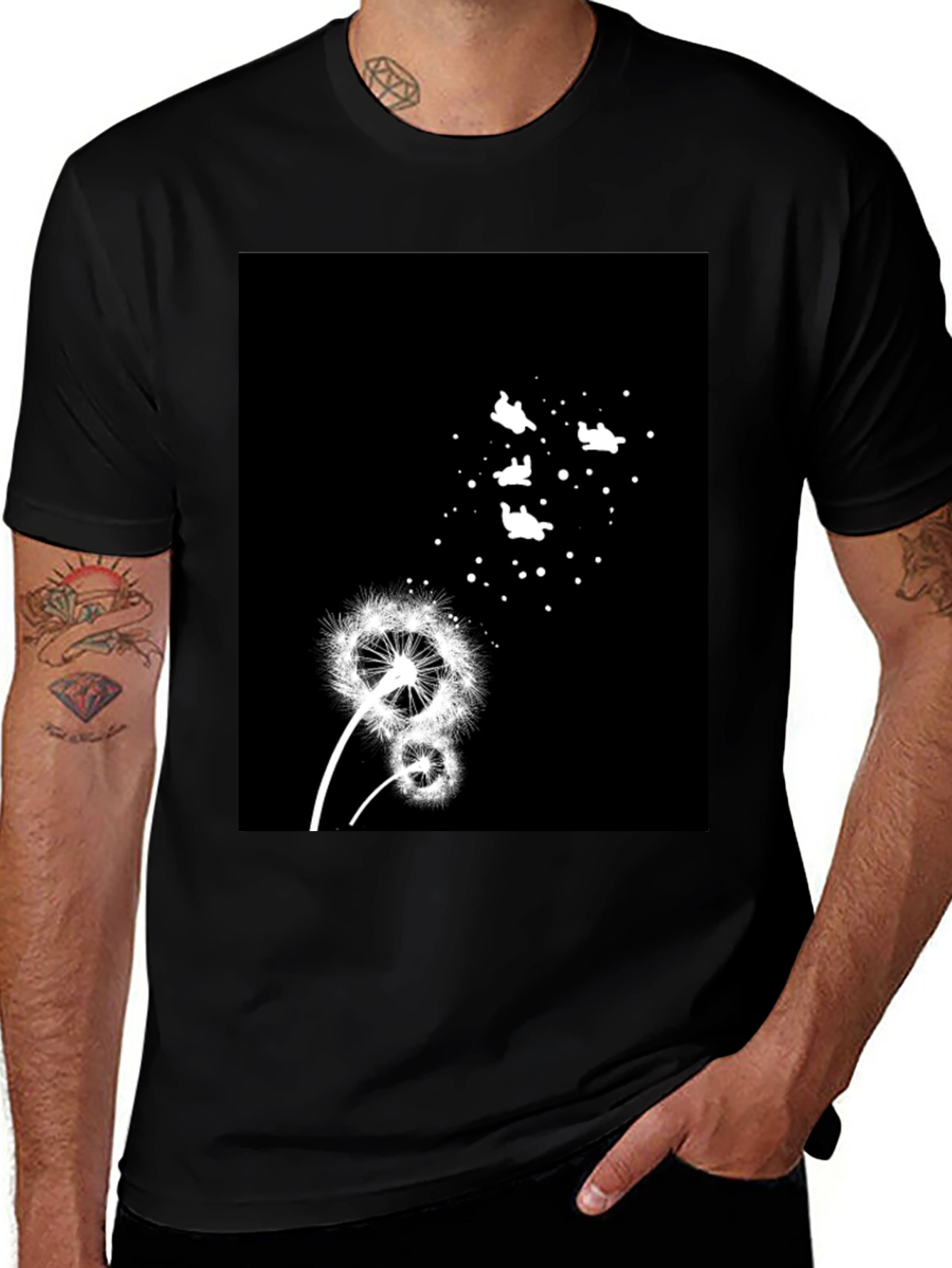 Variant 3 of Dandelion T-Shirt: Wishful Thinking Graphic Tee