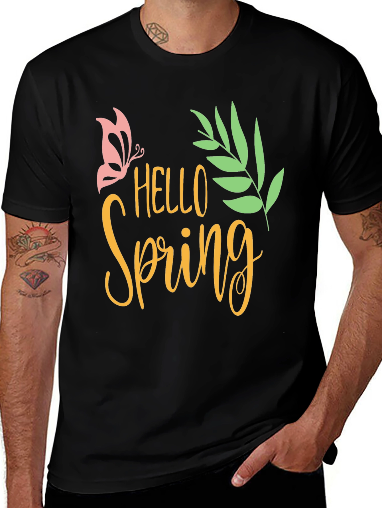 Variant 26 of Hello Spring Graphic Tee