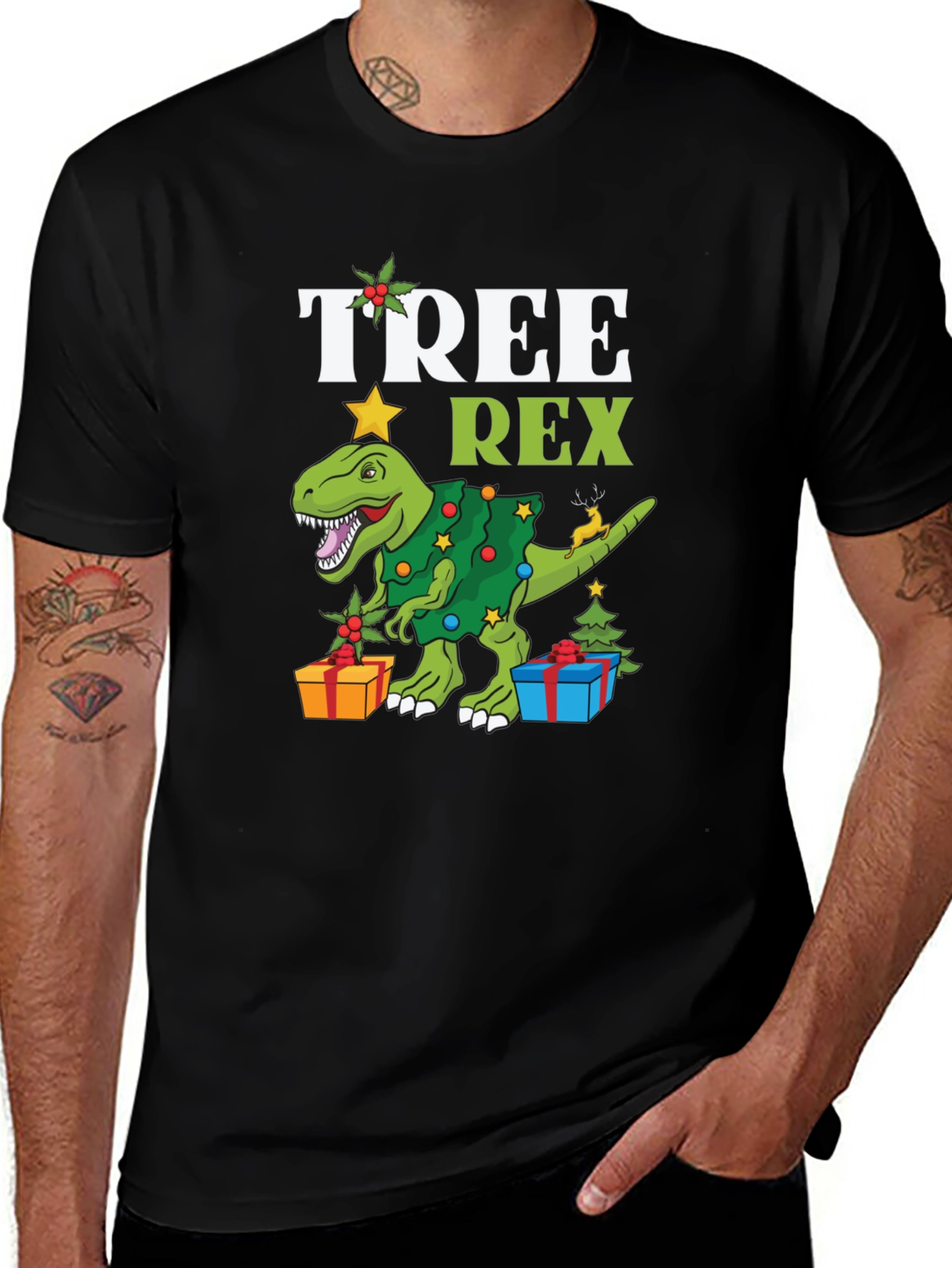 Christmas Tree Rex T-Shirt