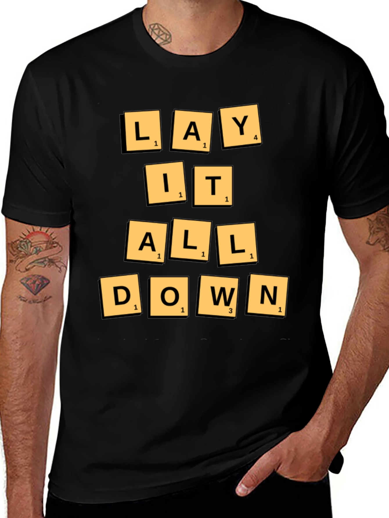 Variant 28 of Lay It All Down Graphic T-Shirt