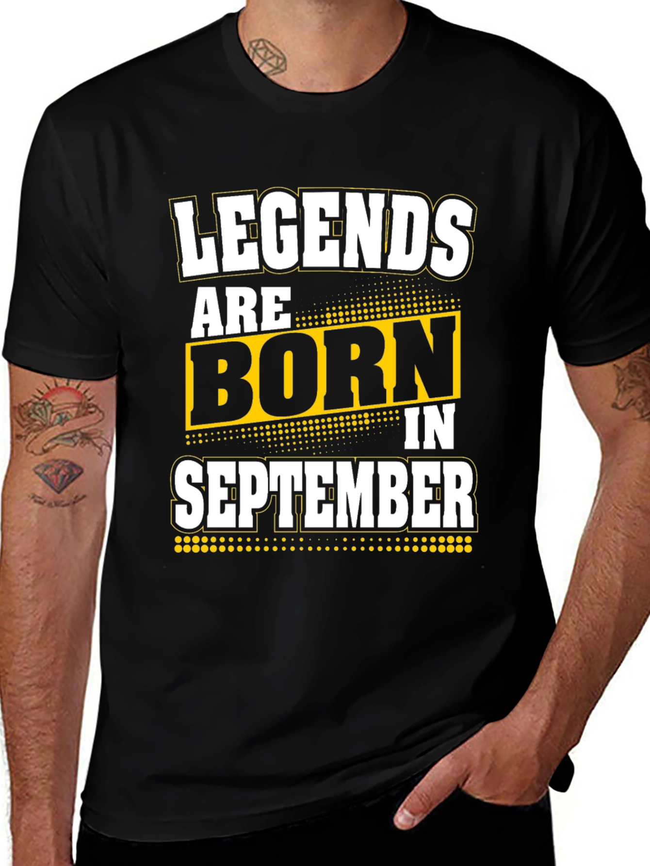 Variant 8 of Legends Born in September T-Shirt