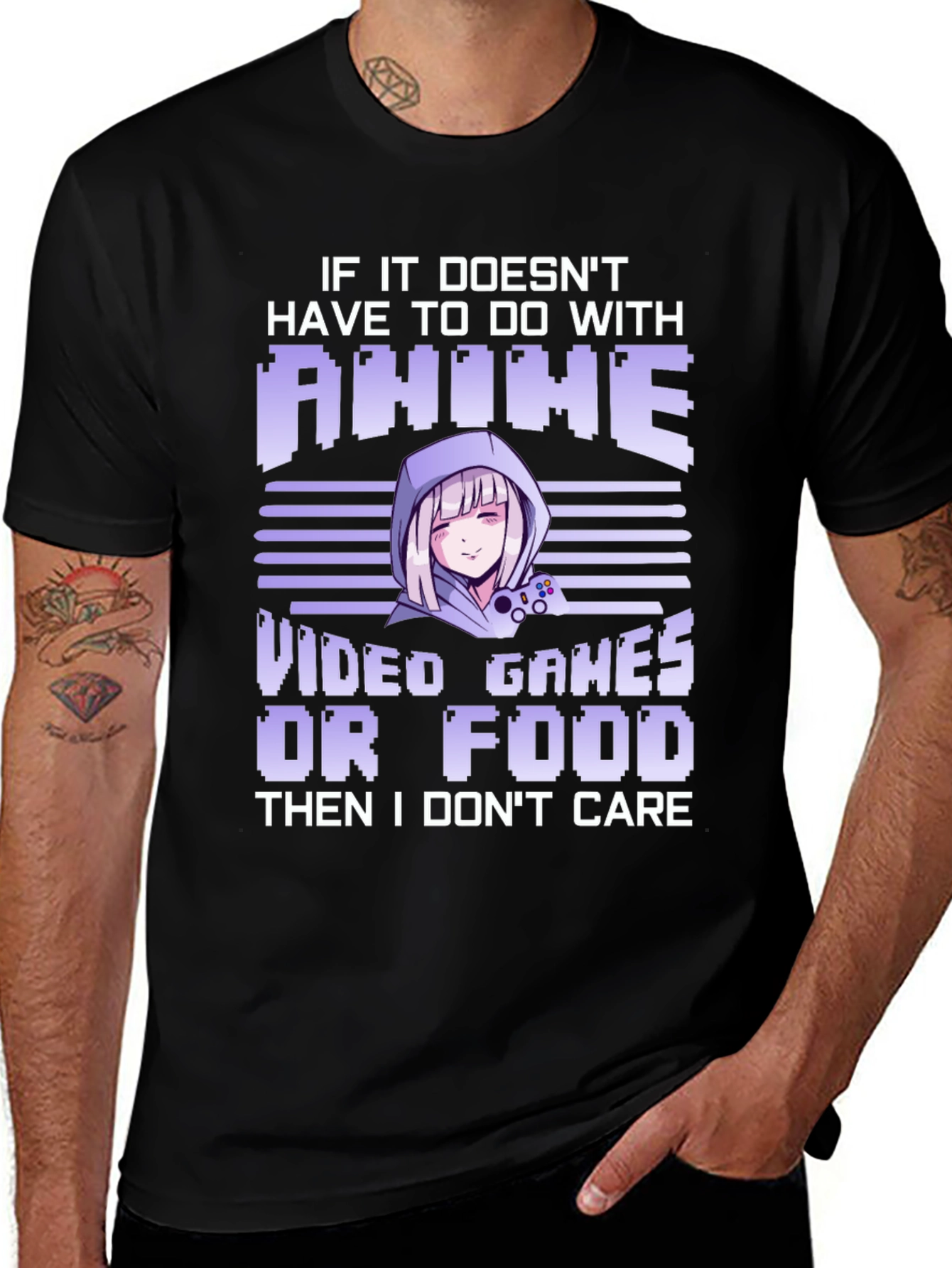 Variant 22 of Anime Video Games Food T-Shirt