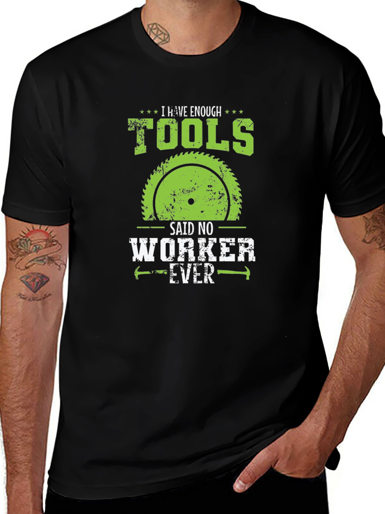 Variant 28 of I Have Enough Tools T-Shirt - Funny Worker Tee