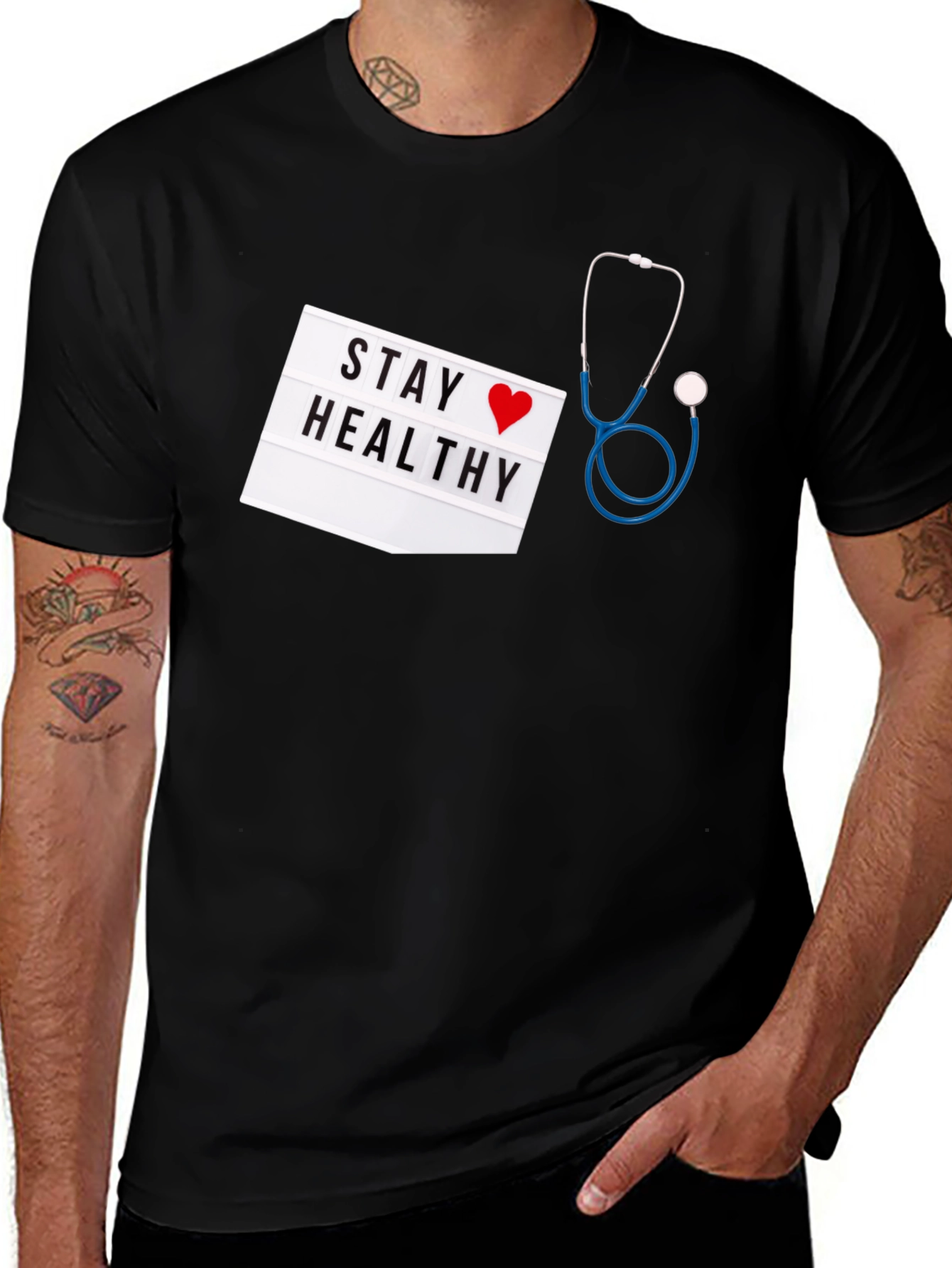 Stay Healthy T-Shirt - Medical Professional Gift Idea