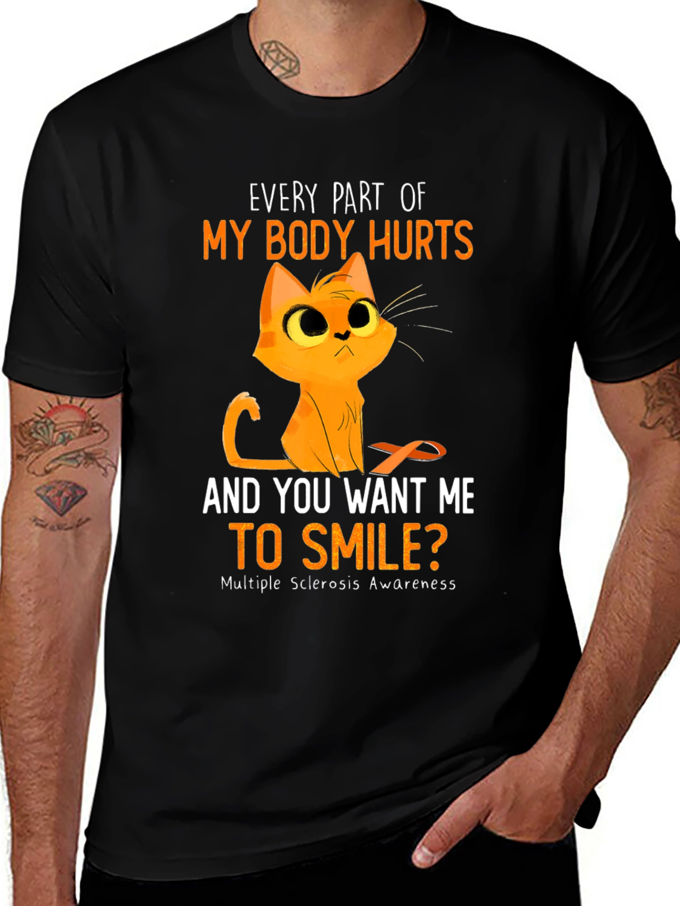 Variant 11 of Multiple Sclerosis Awareness T-Shirt