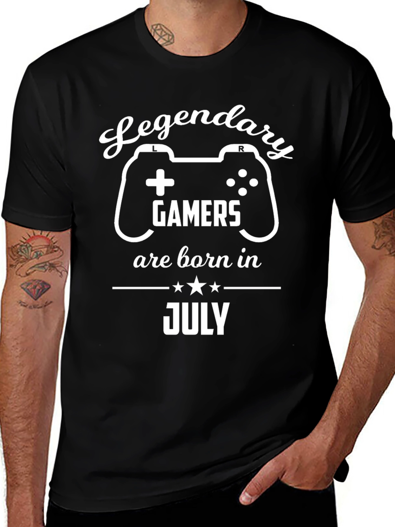 Variant 30 of Legendary Gamers Born in July T-Shirt