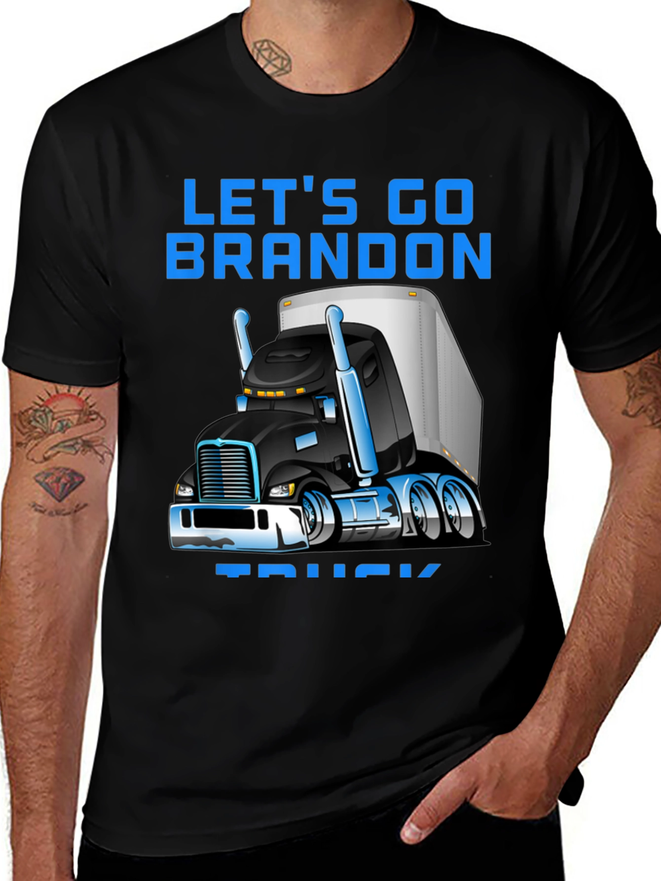 Variant 27 of Let's Go Brandon Truck T-Shirt