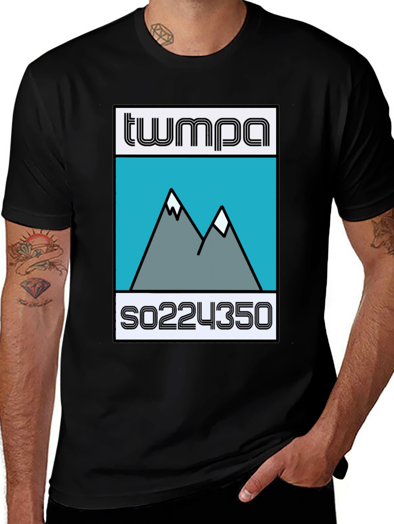 Variant 30 of Mountain Graphic Tee - Twumpa S0224350