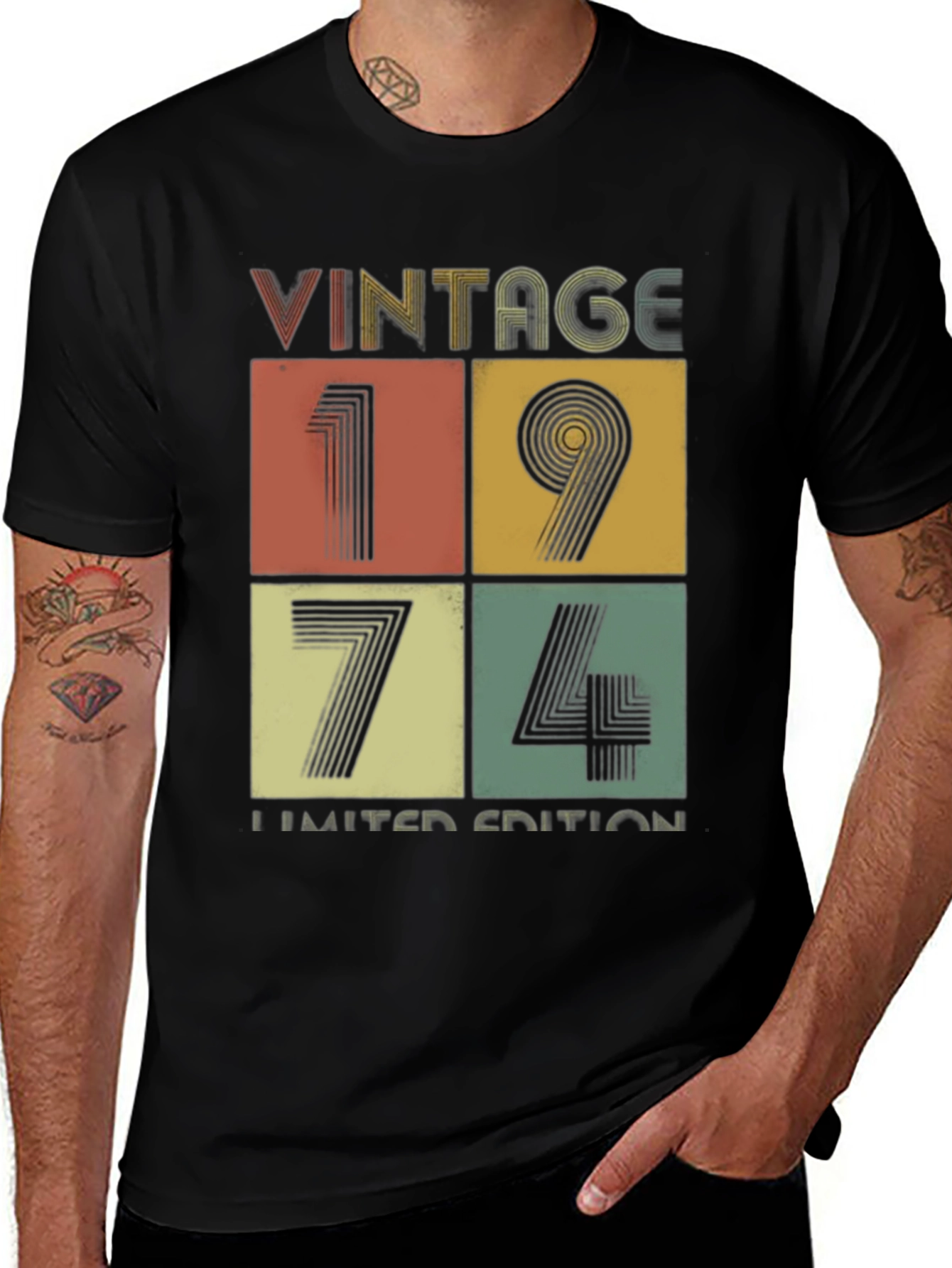 Variant 13 of Vintage 1974 Limited Edition Graphic T-Shirt