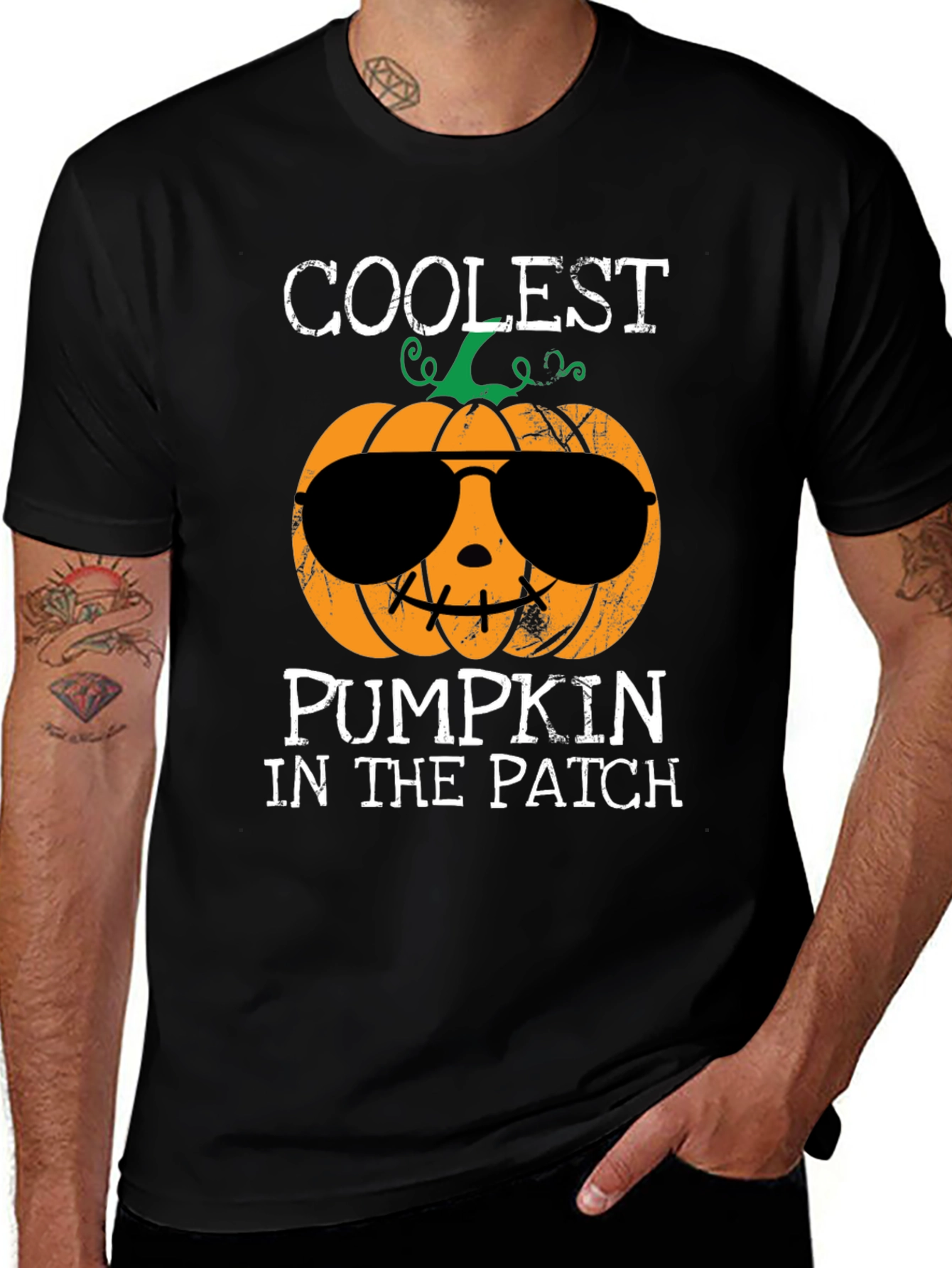 Coolest Pumpkin Patch Halloween Graphic Tee