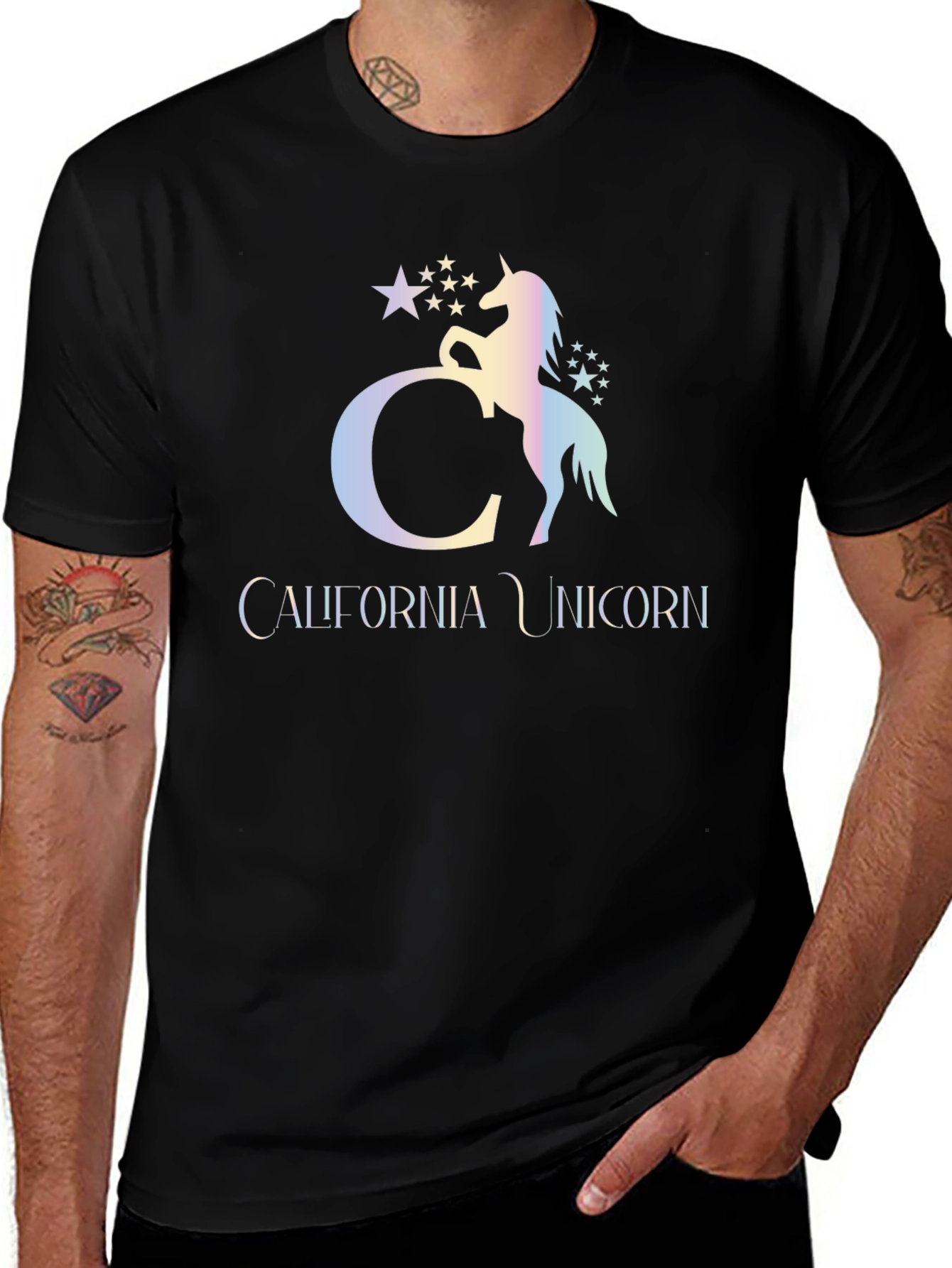 California Unicorn Graphic Tee