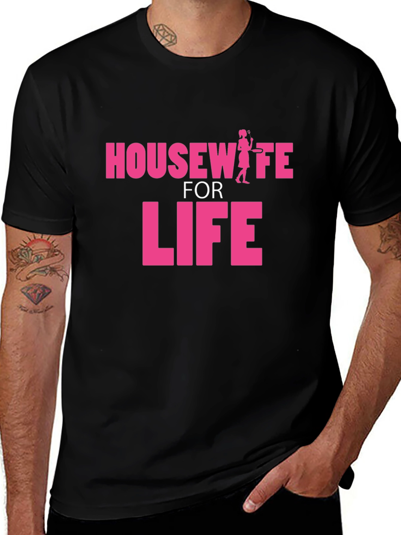 Variant 2 of Housewife for Life Graphic T-Shirt