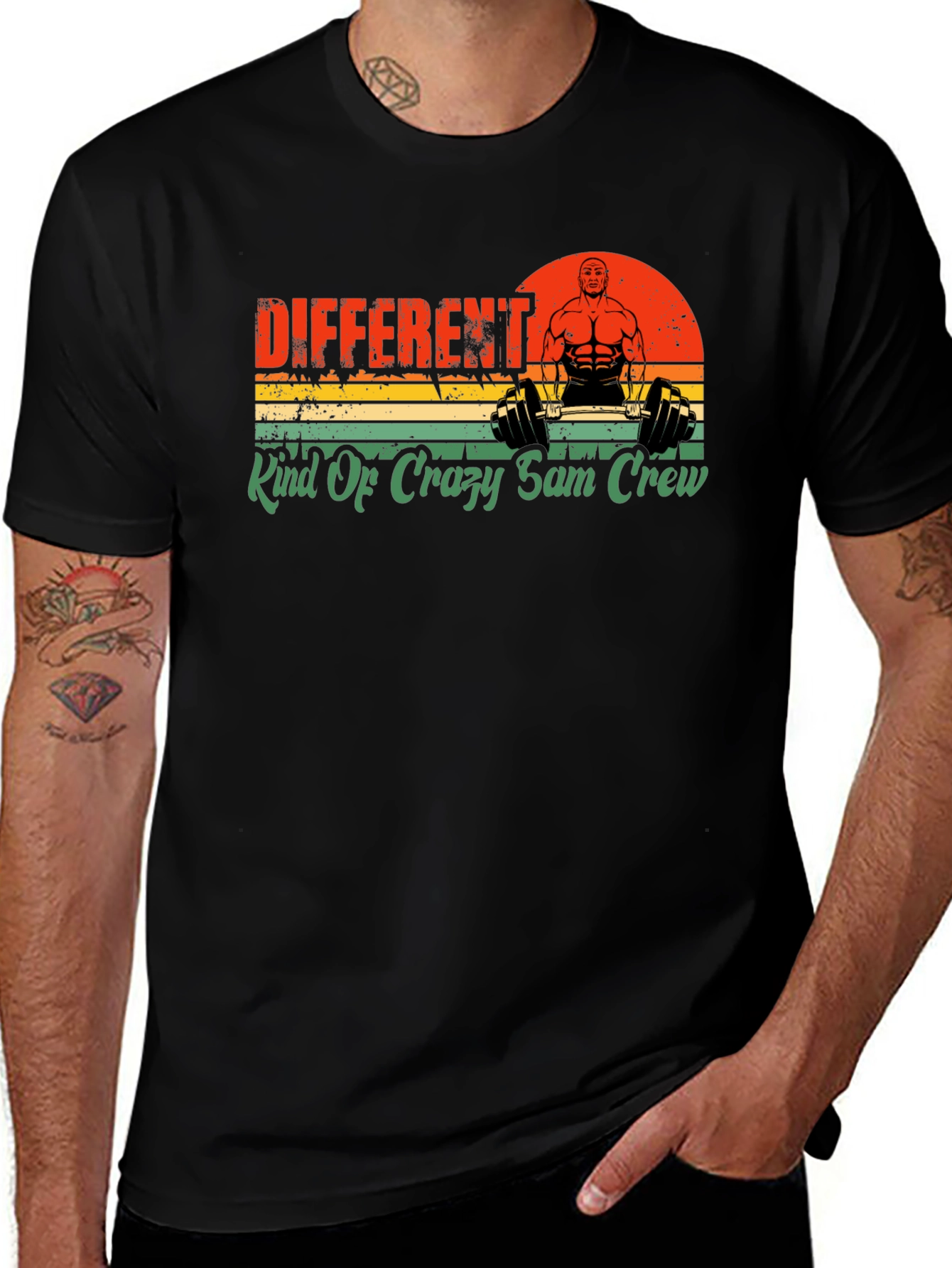 Variant 10 of Different Kind Of Crazy Sam Crew T-Shirt