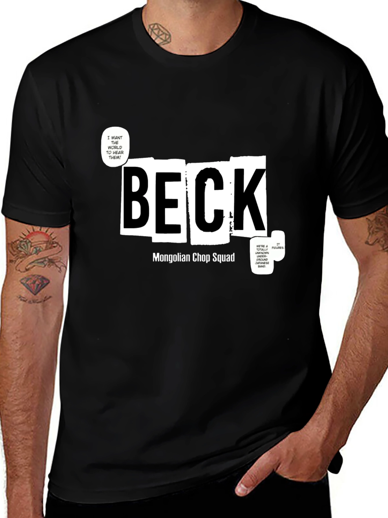 BECK Mongolian Chop Squad Band T-Shirt