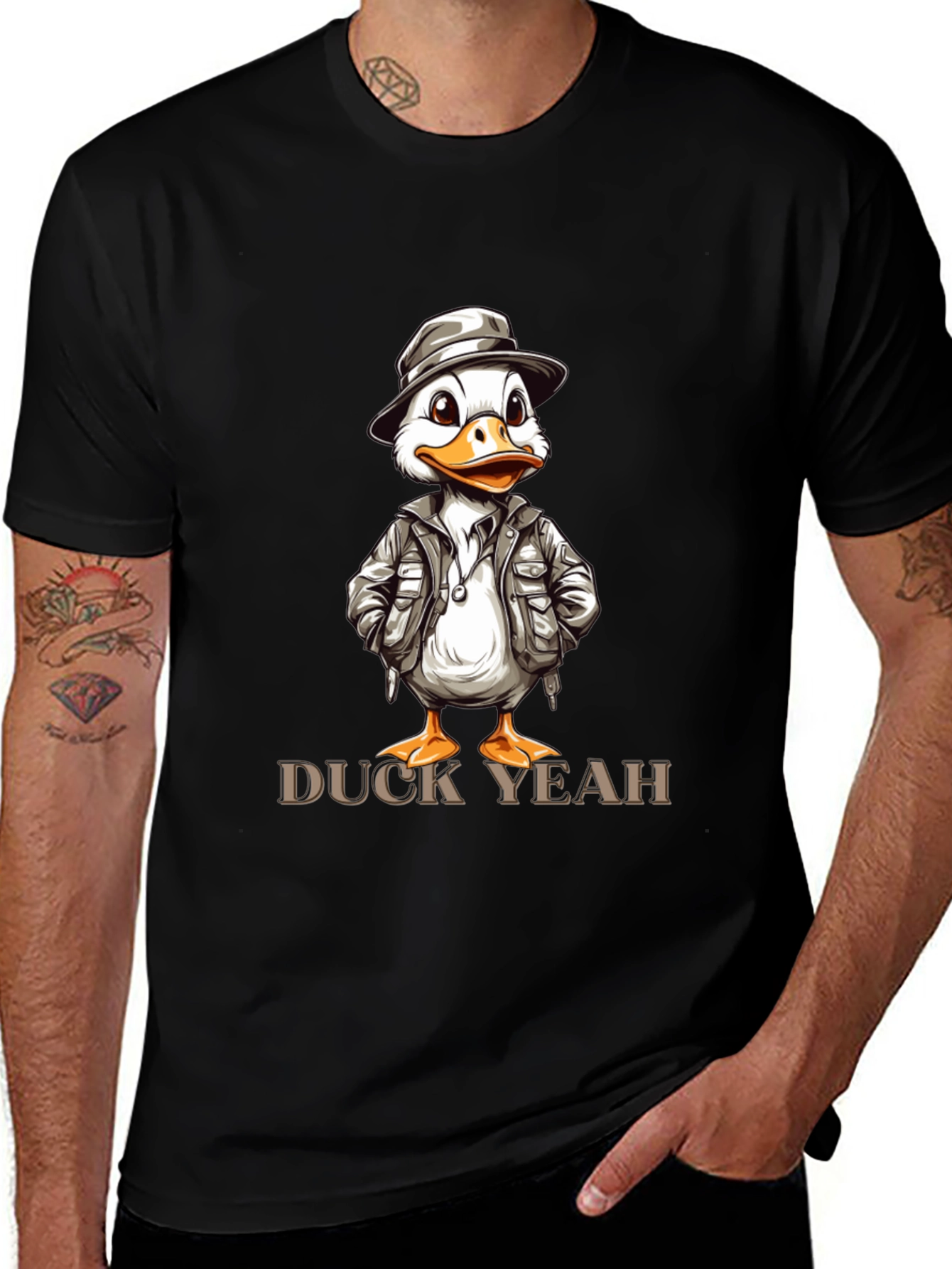 Variant 18 of Duck Yeah T-Shirt - Cartoon Style