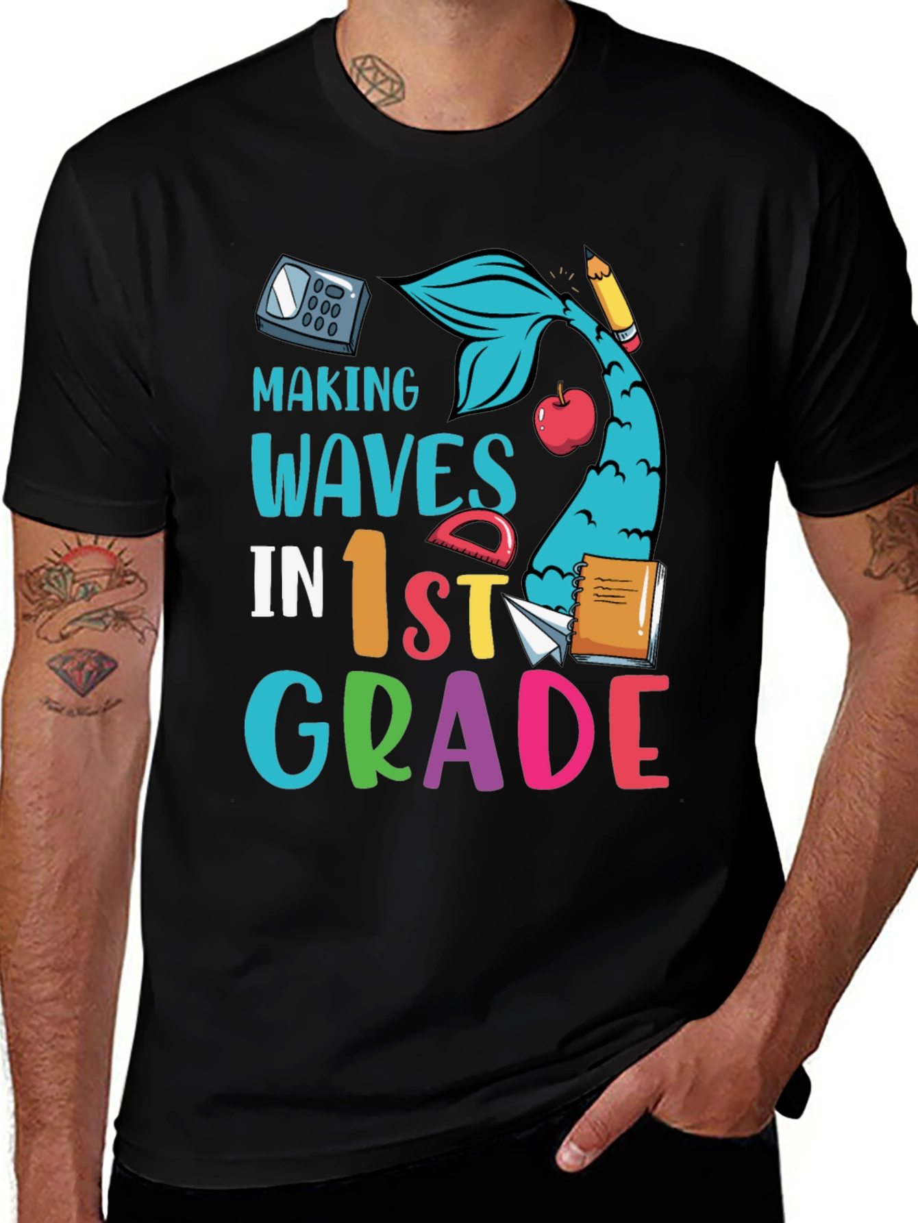 Making Waves in 1st Grade T-Shirt