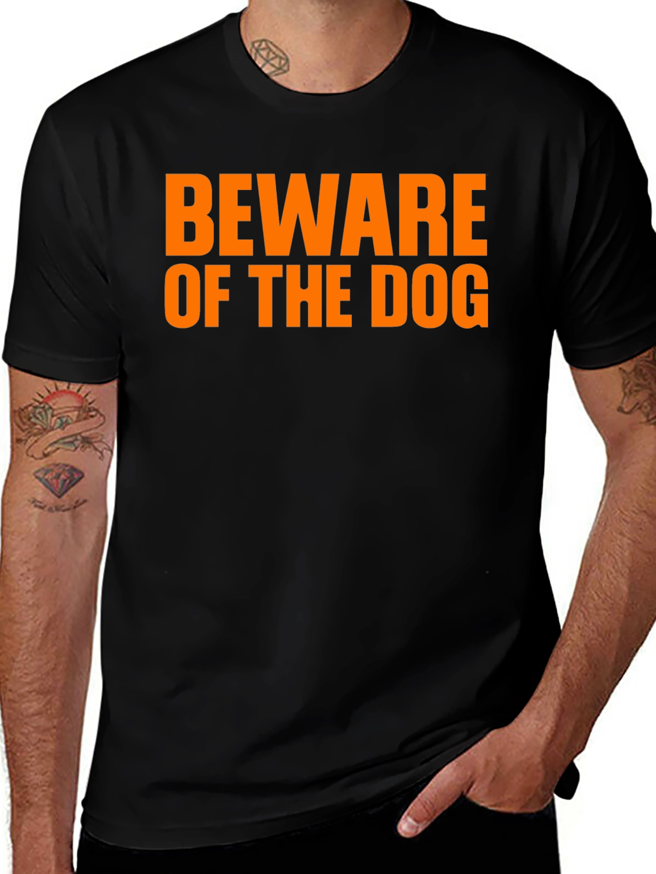 Variant 18 of Beware of the Dog Graphic Tee