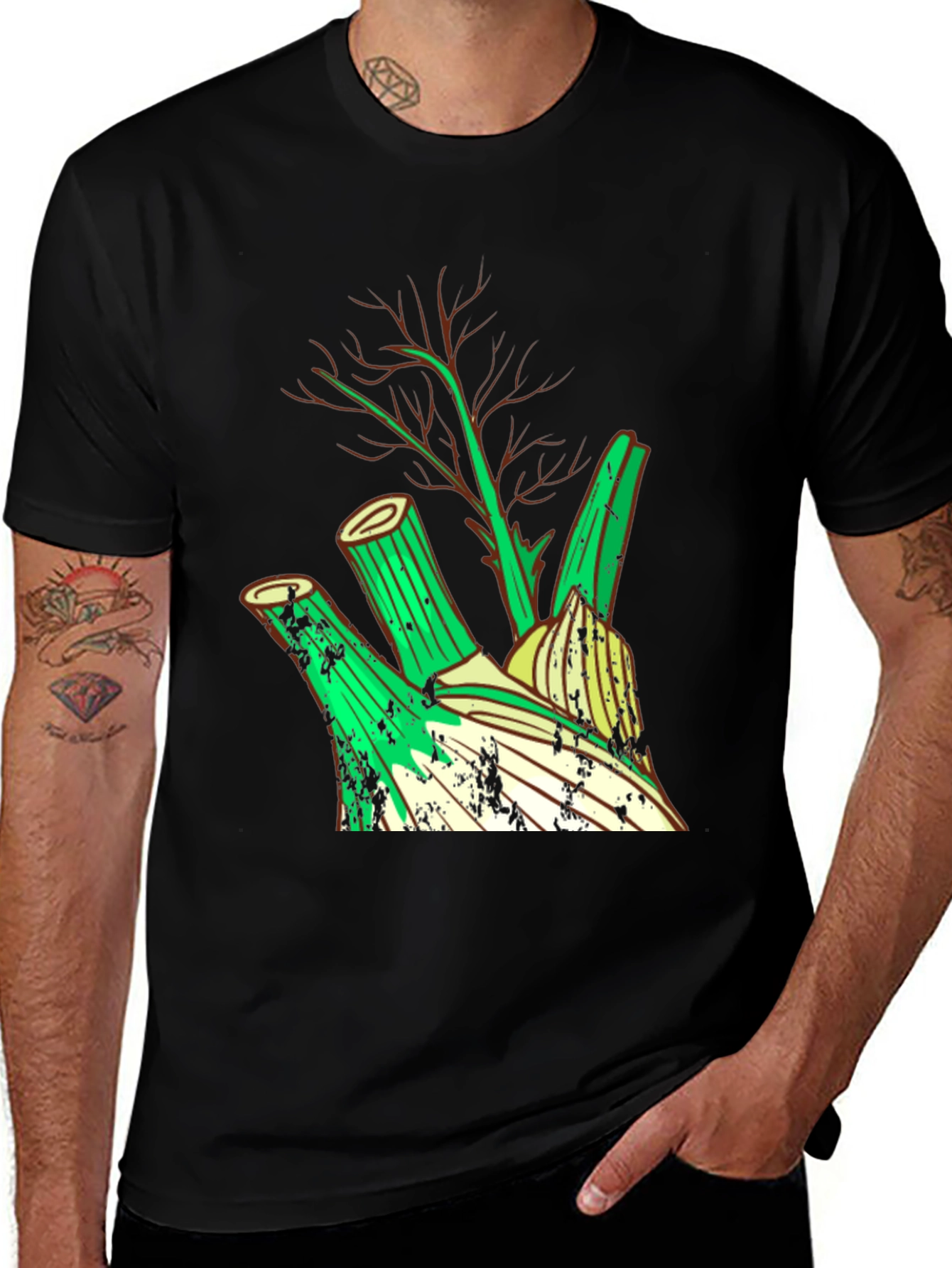 Fennel Graphic T-Shirt - Unique Design