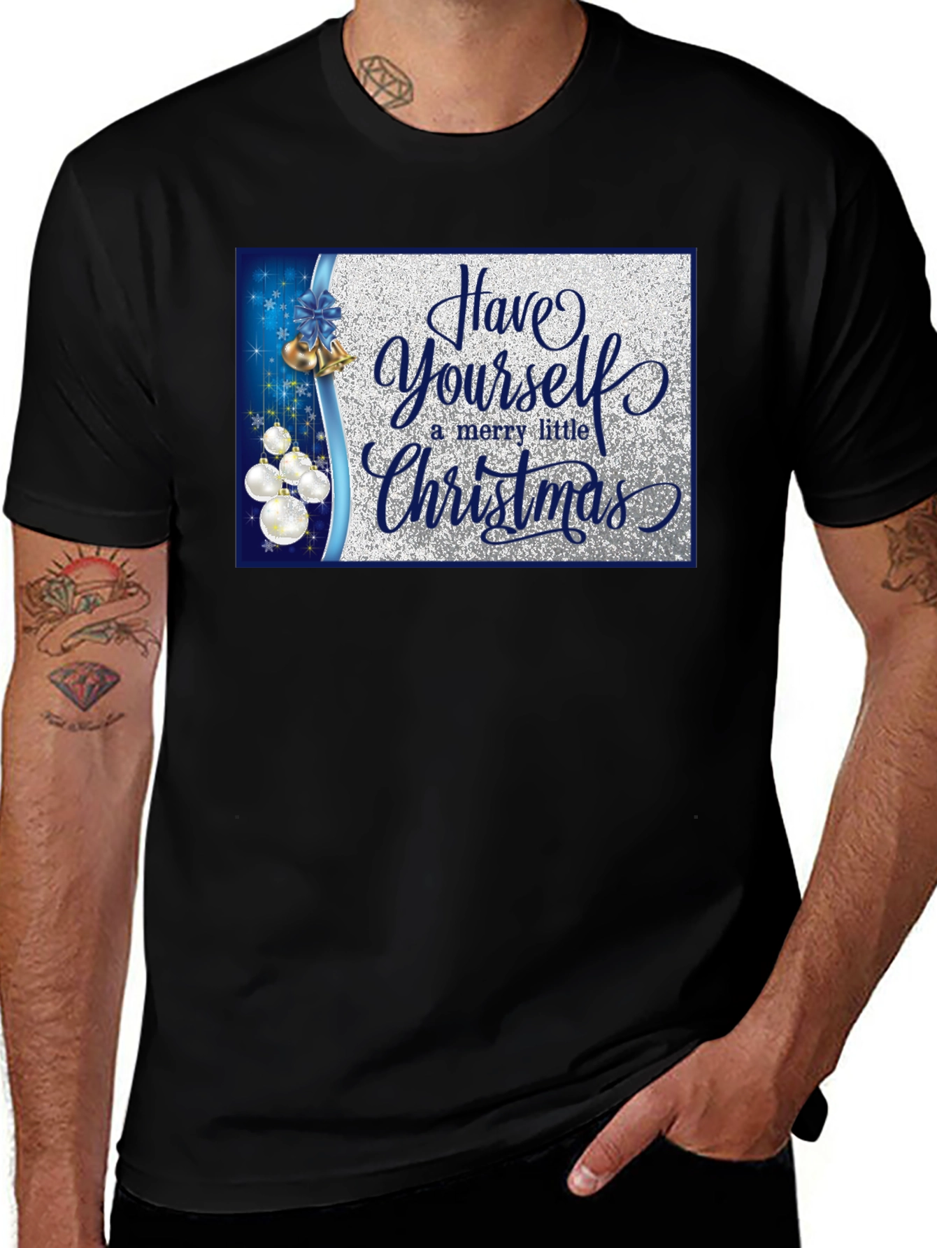 Merry Little Christmas T-Shirt - Festive Holiday Apparel
