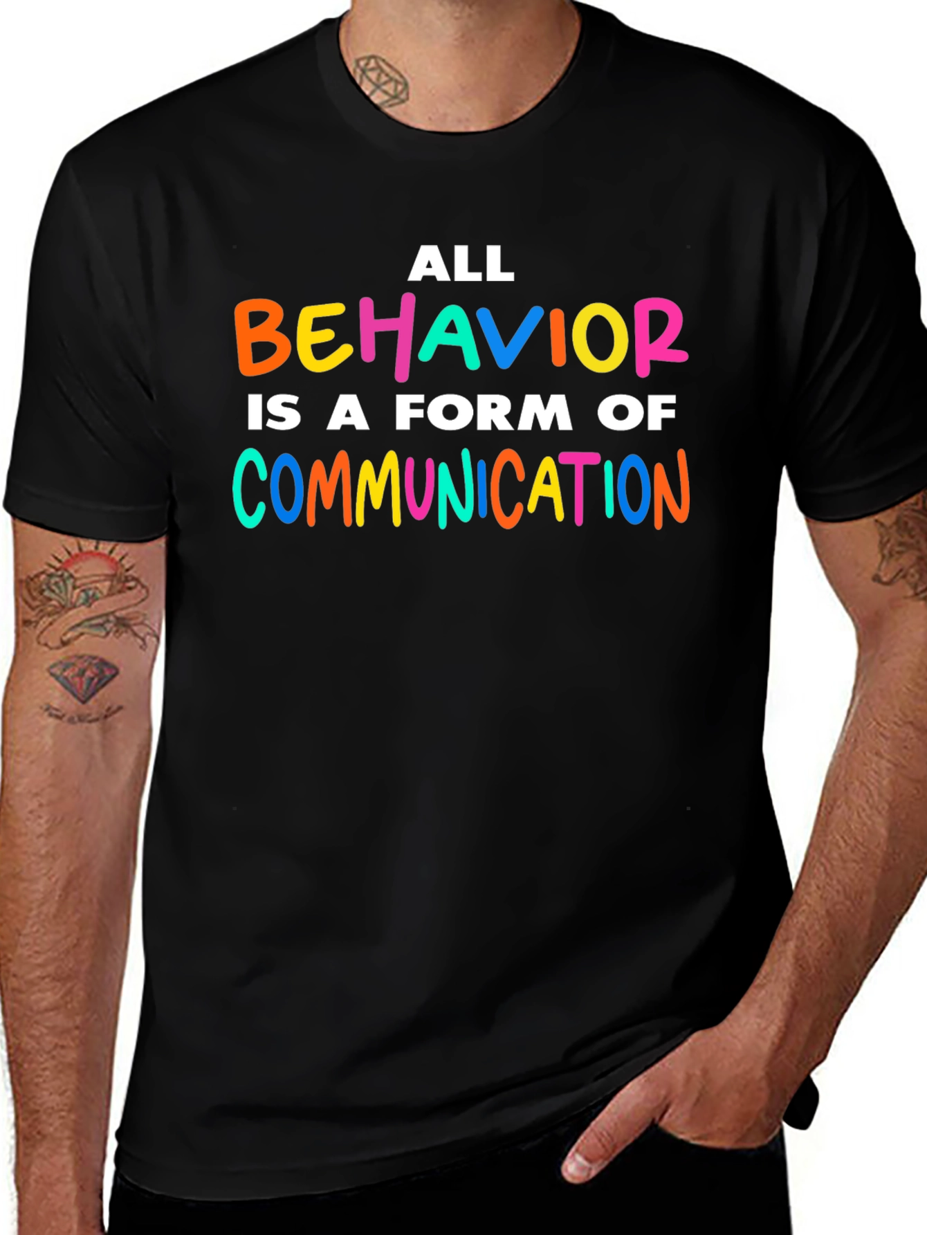 Variant 23 of All Behavior is Communication T-Shirt
