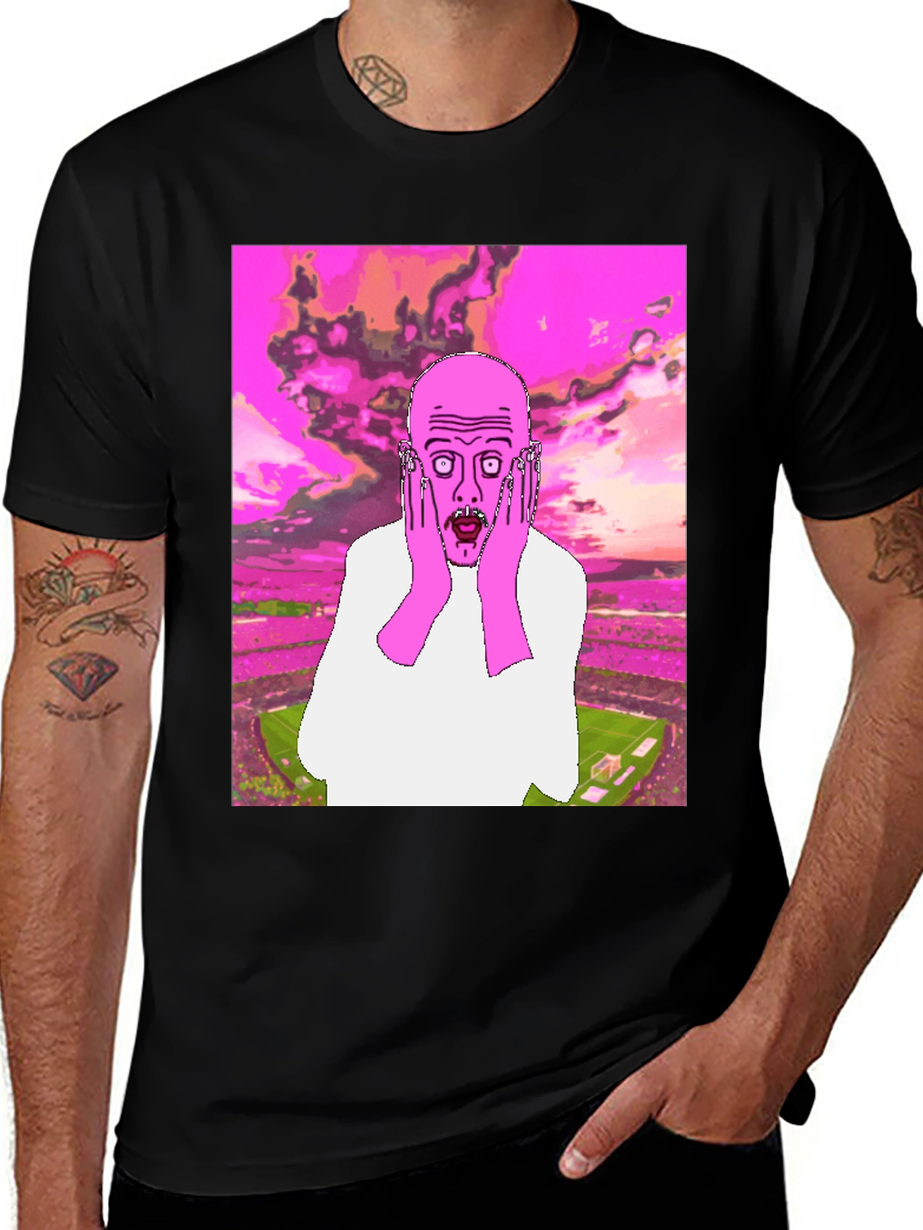 Variant 8 of Shocked Guy T-Shirt