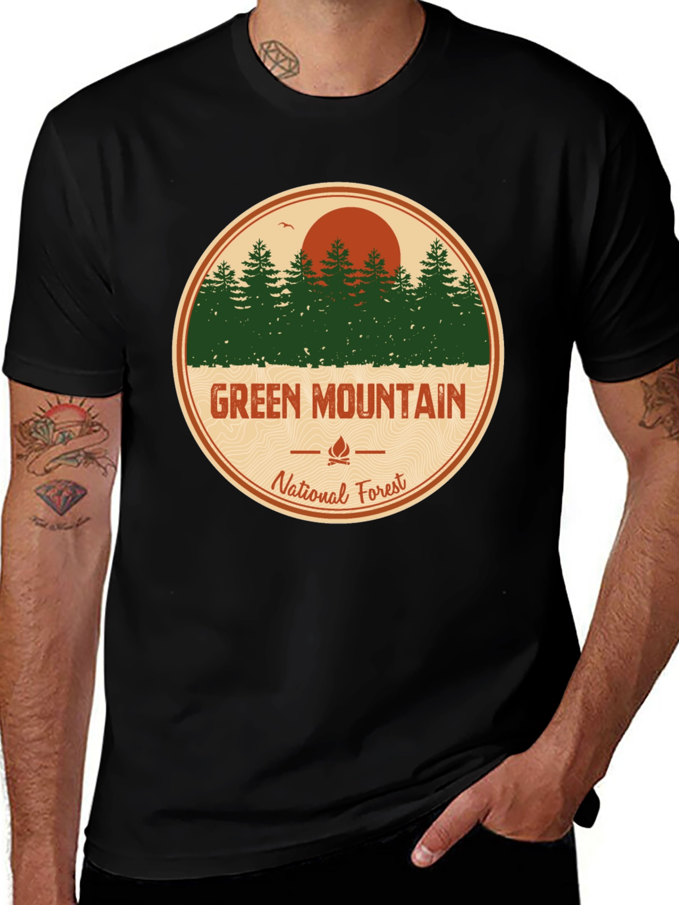 Variant 27 of Green Mountain National Forest T-Shirt