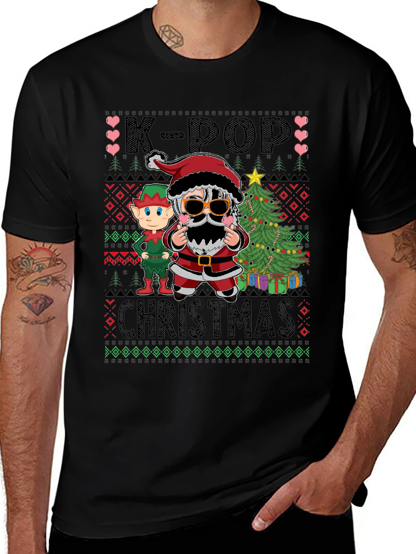 K-Pop Christmas T-Shirt