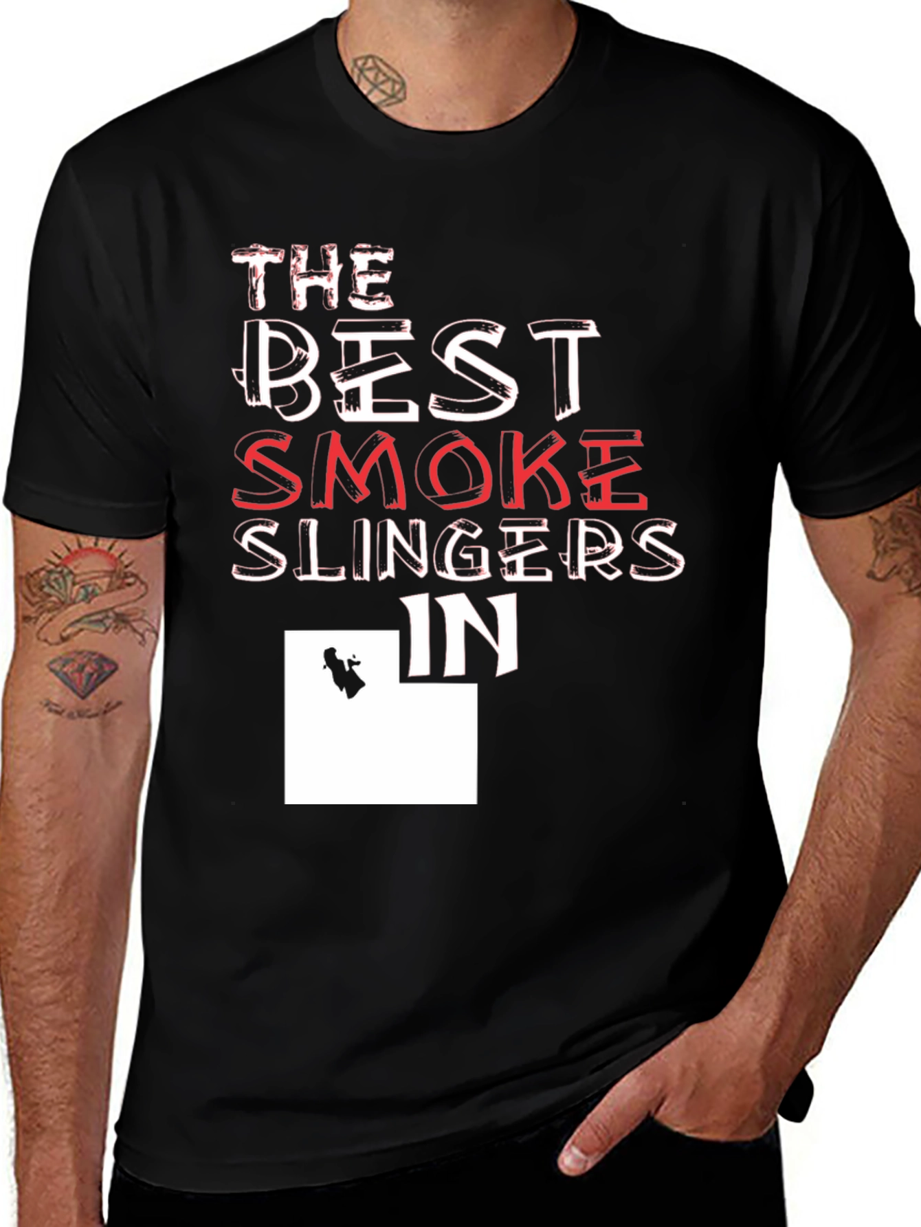 Variant 11 of Best Smoke Slingers T-Shirt | Unique Design