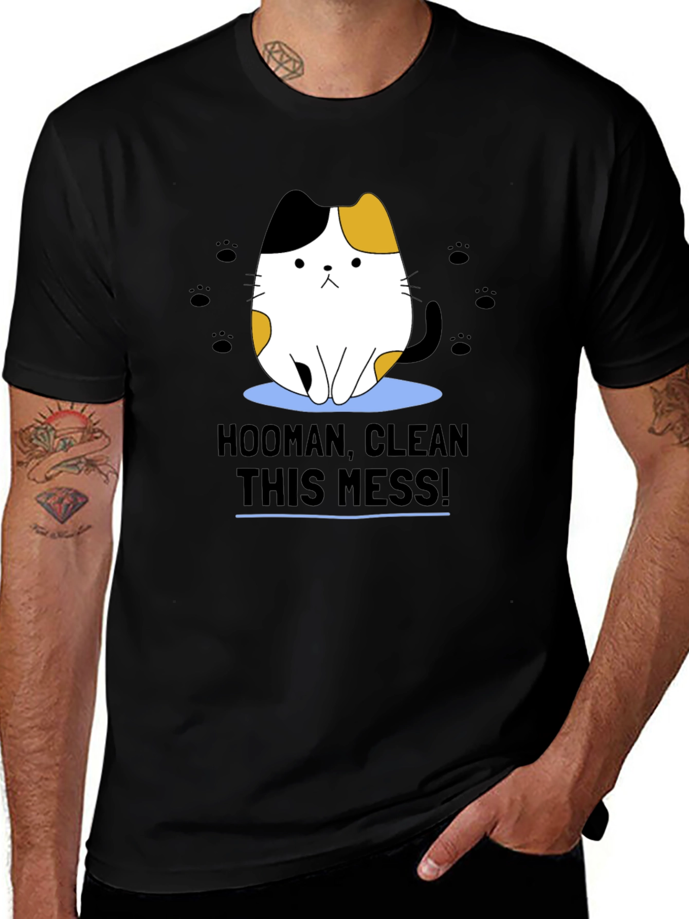 Hooman Clean This Mess! Graphic Tee